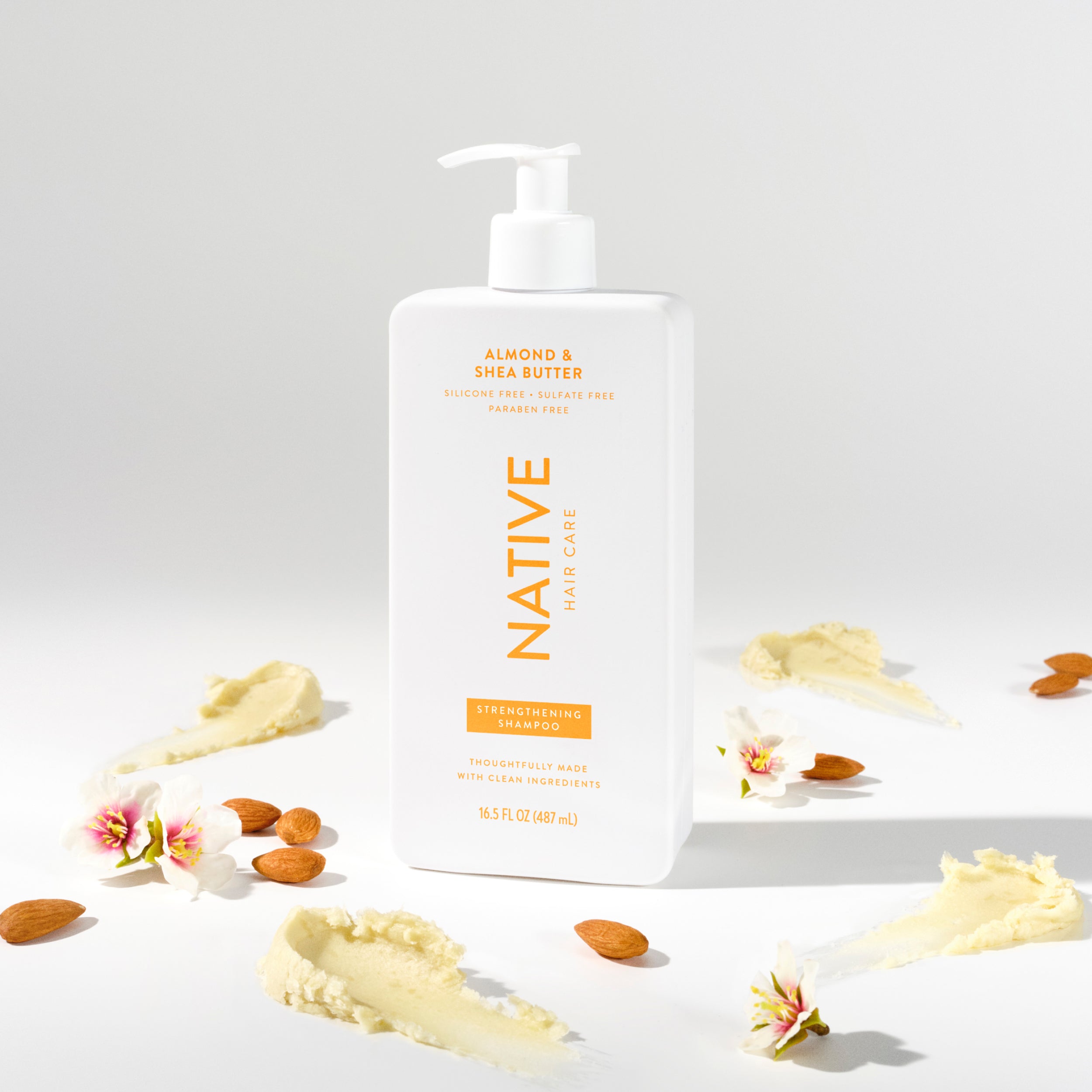 Strengthening Shampoo Almond and Shea Butter 16.5oz Classic Everyday Essential
