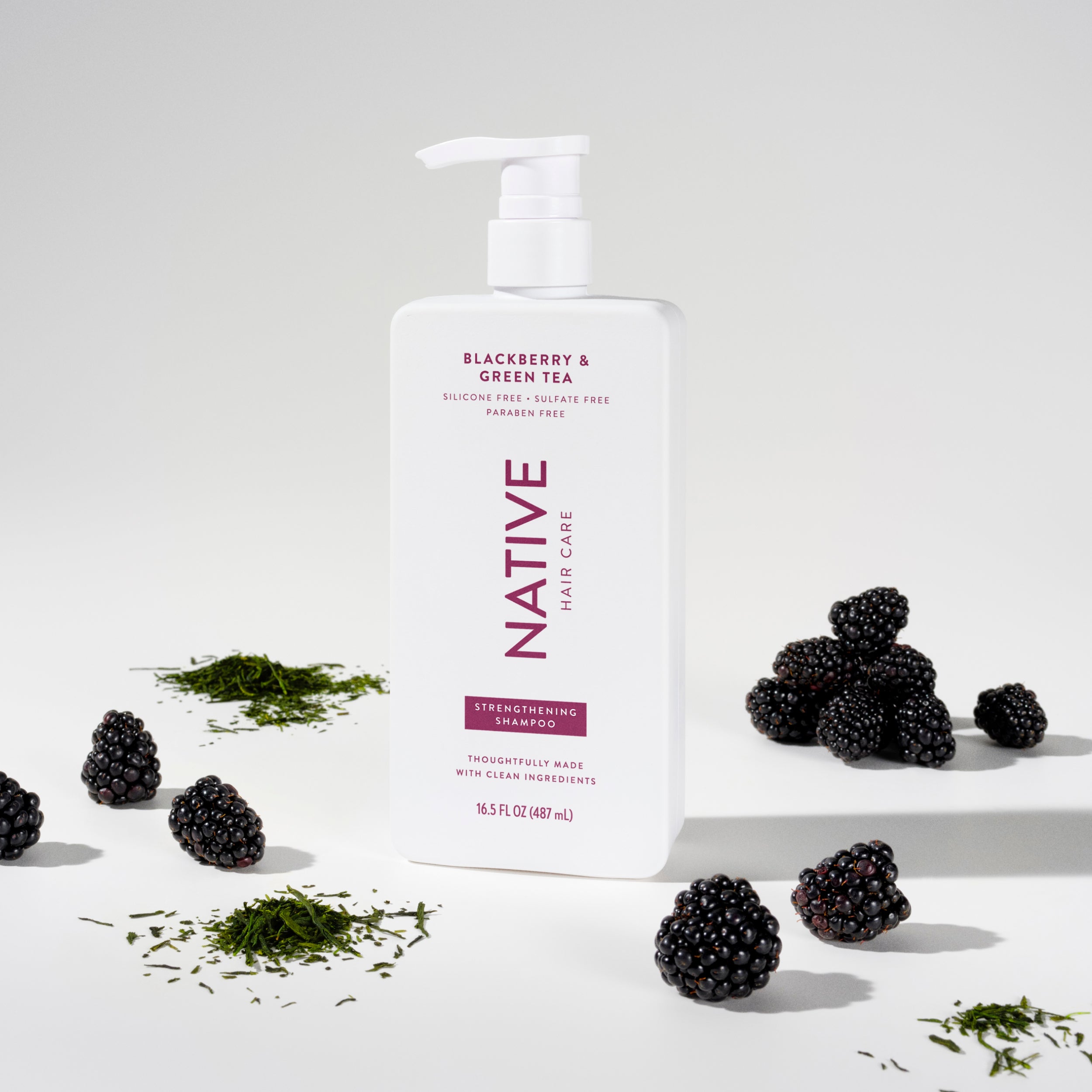 Strengthening Shampoo Blackberry and Green Tea 16.5oz Classic Everyday Essential