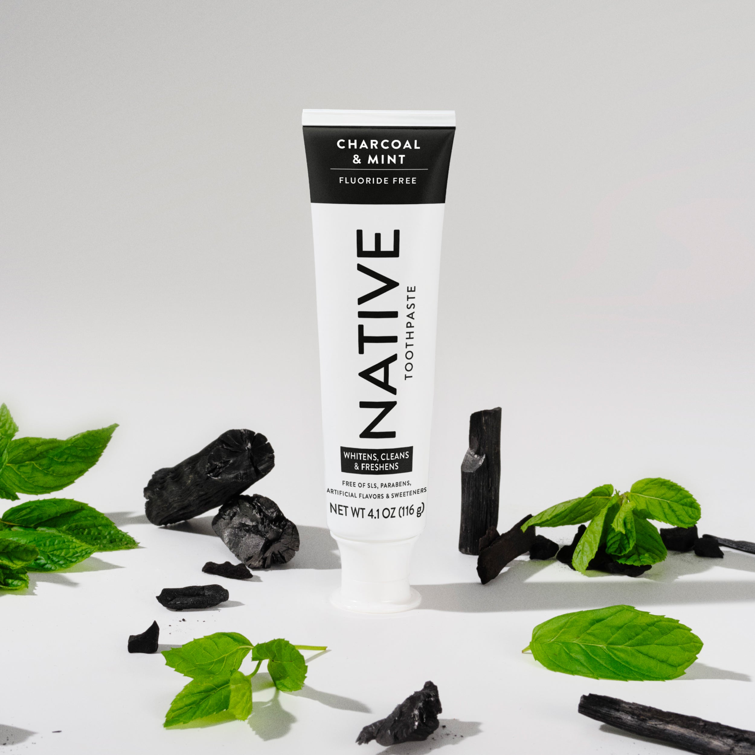 Toothpaste Charcoal and Mint 4.1oz Classic Everyday Essential