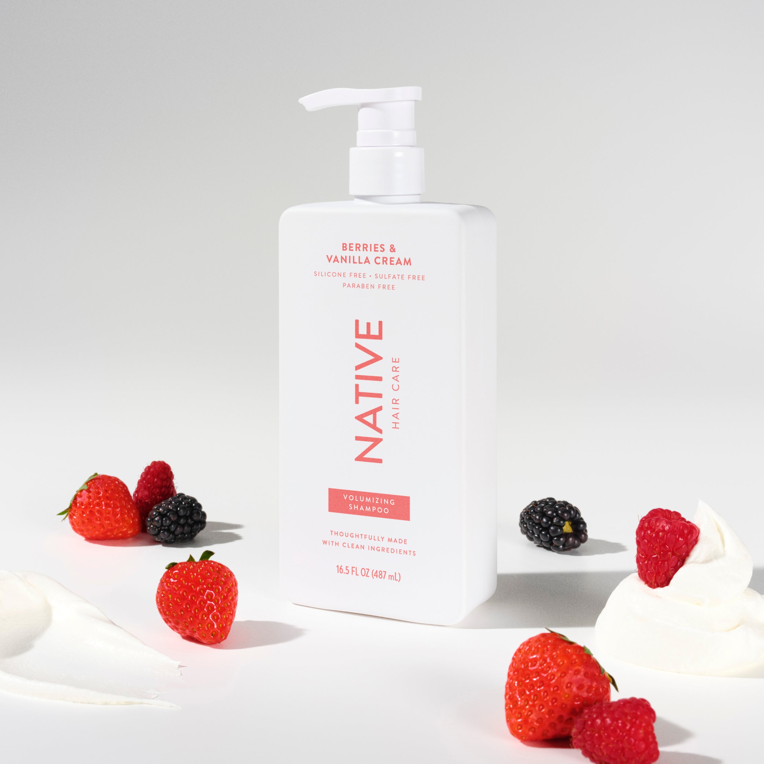 Volumizing Shampoo Berries and Vanilla Cream 16.5oz Classic Everyday Essential