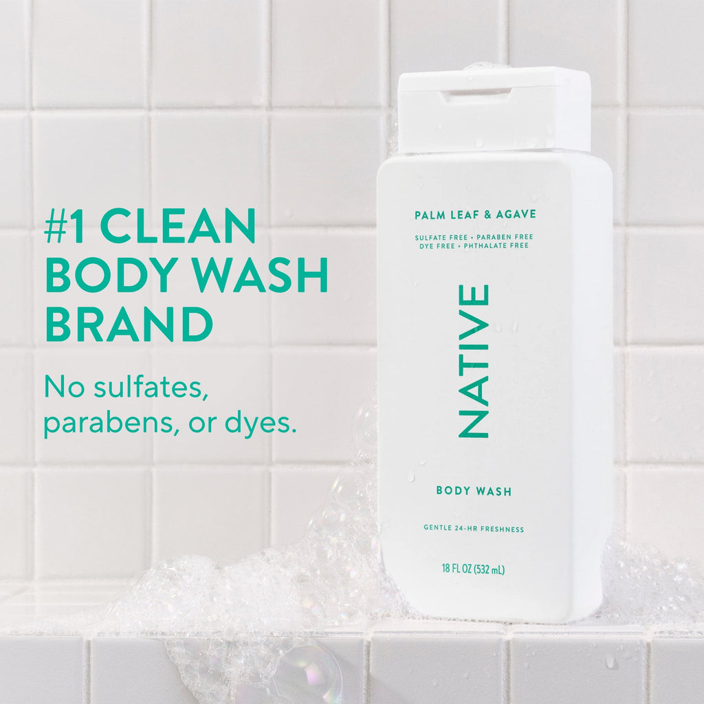 Body Wash Palm Leaf and Agave 18oz Classic Everyday Essential