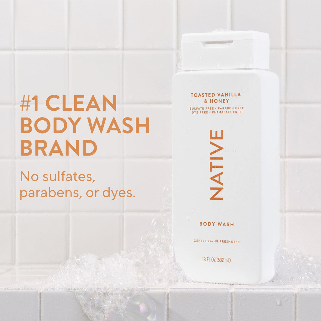 Body Wash Toasted Vanilla and Honey 18oz Classic Everyday Essential