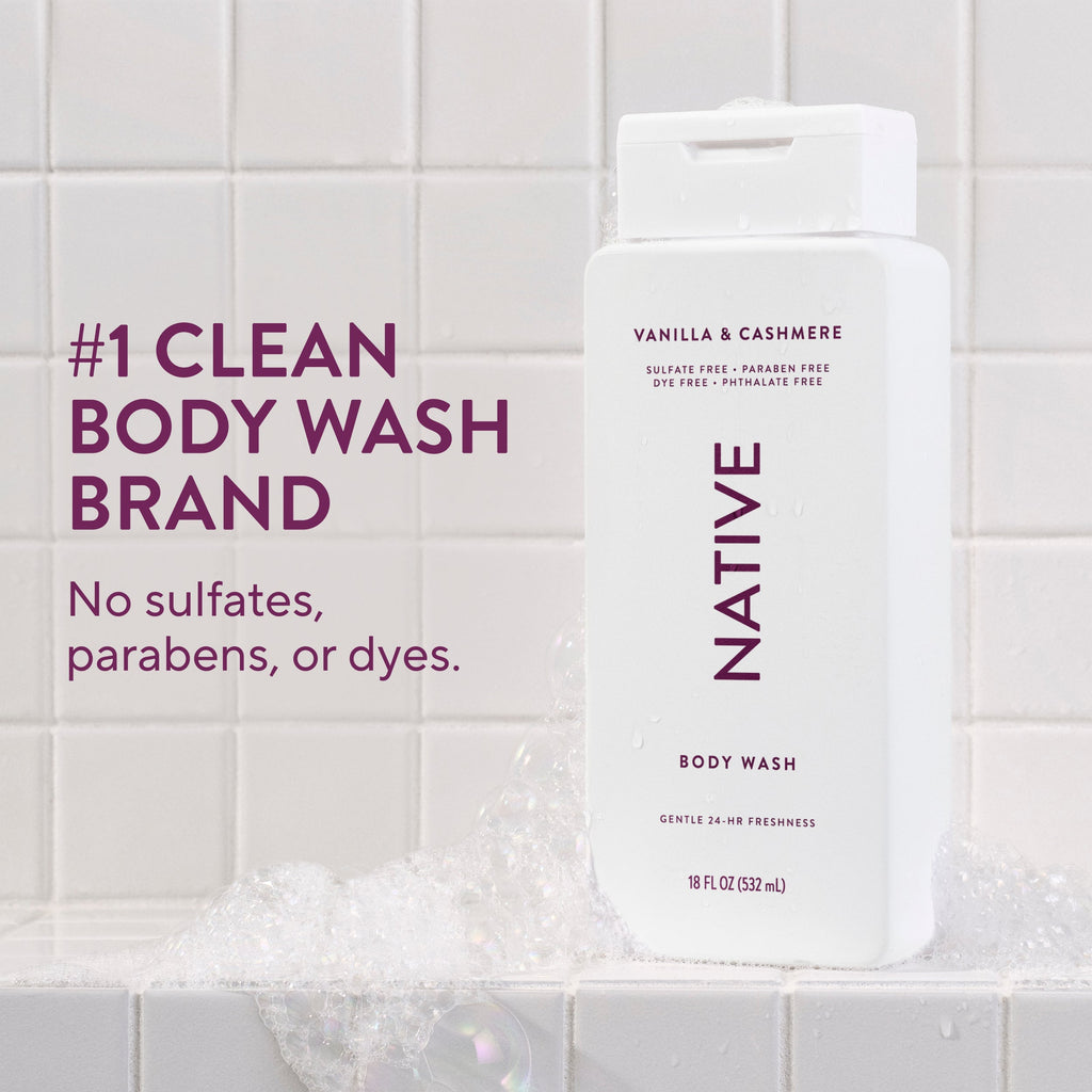 Body Wash Vanilla and Cashmere 18oz Classic Everyday Essential