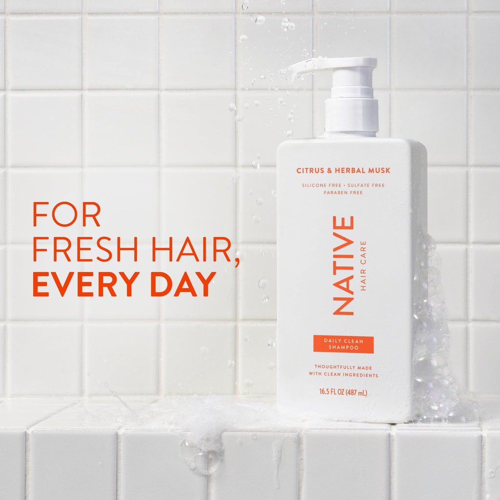 Daily Clean Shampoo Citrus and Herbal Musk 16.5oz Classic Everyday Essential