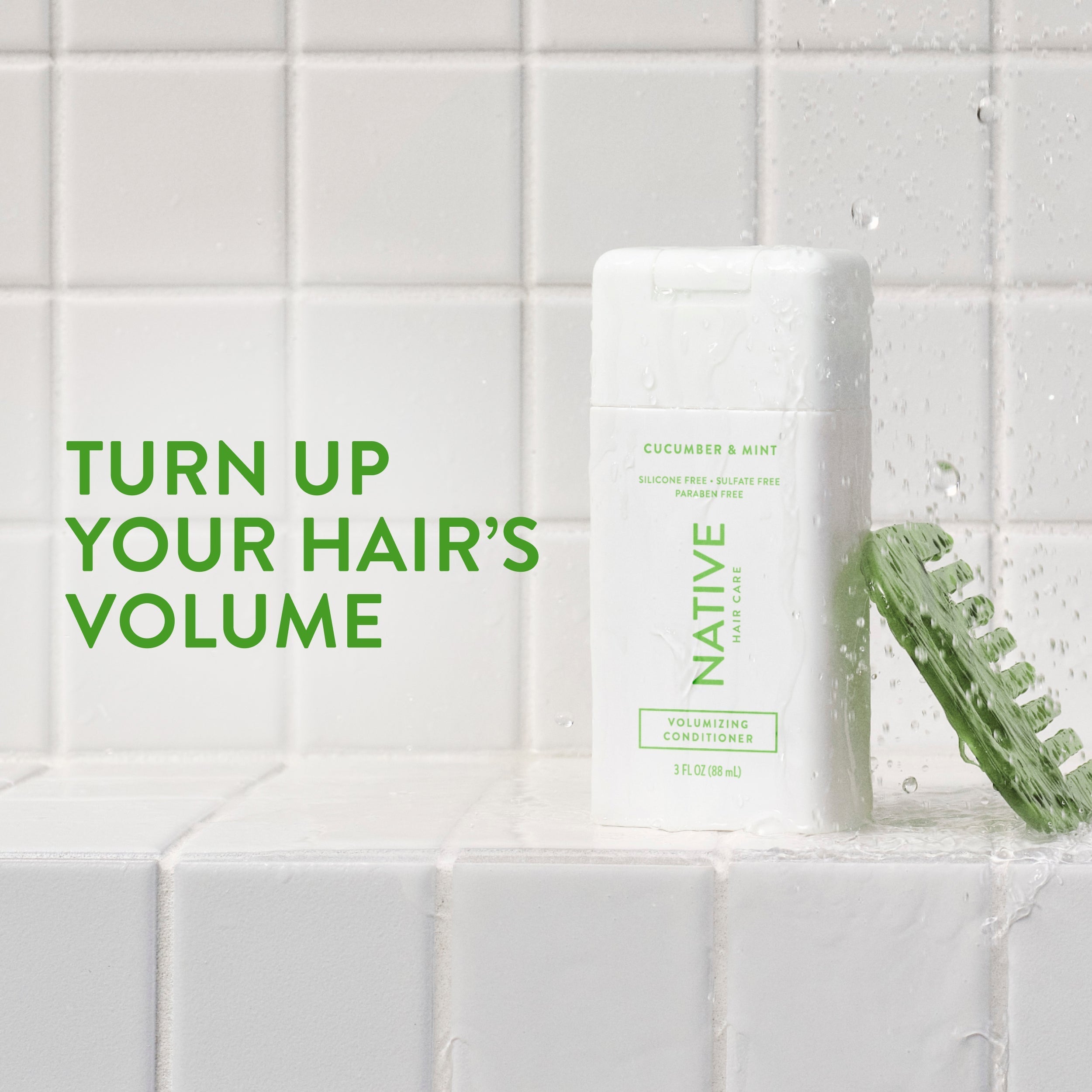 Mini Volumizing Conditioner Cucumber and Mint 3oz Classic Everyday Essential