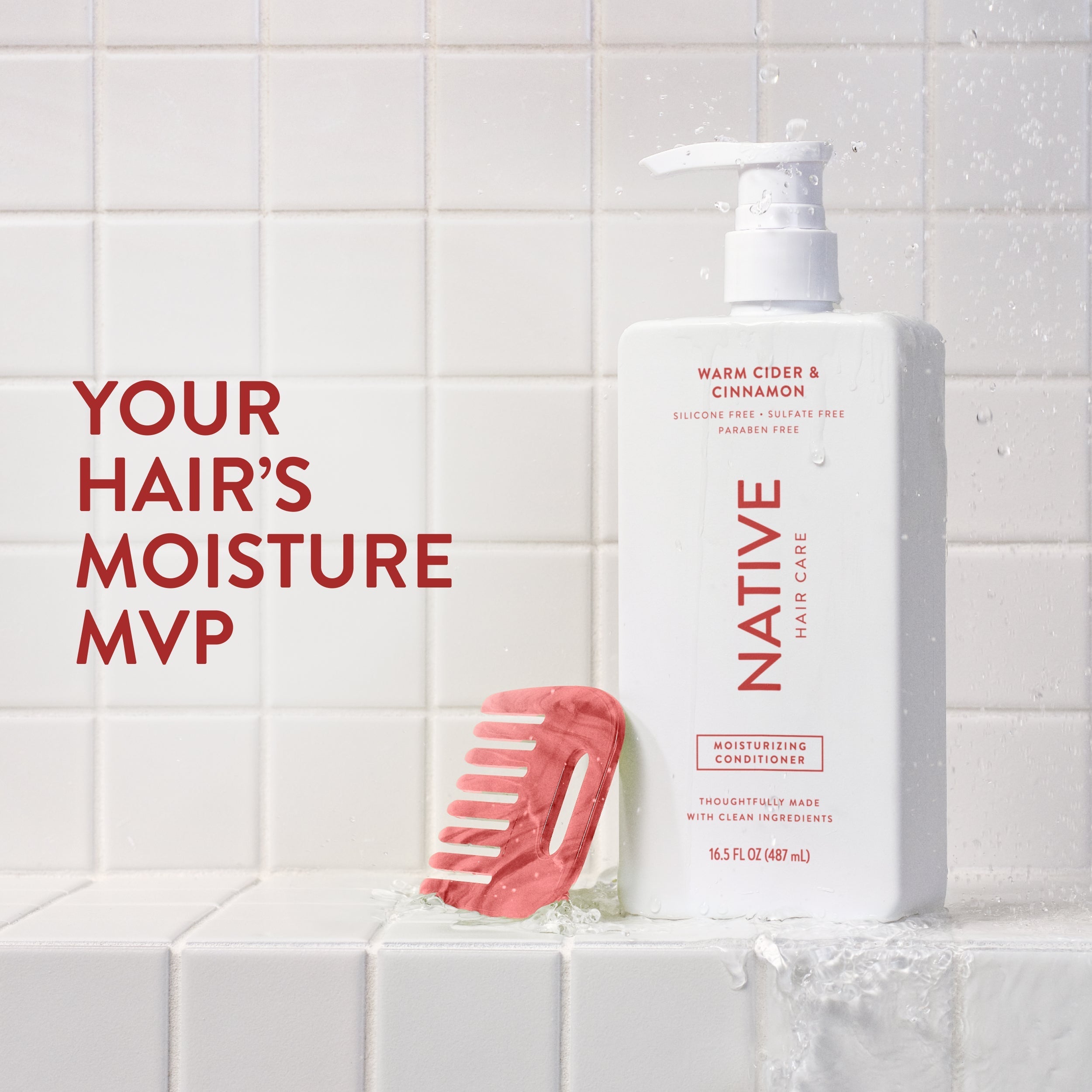 Moisturizing Conditioner Warm Cider and Cinnamon 16.5oz Classic Everyday Essential