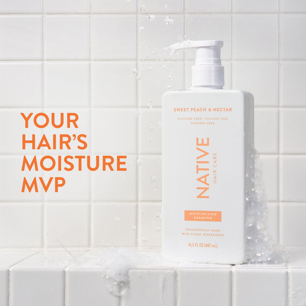 Moisturizing Shampoo Sweet Peach and Nectar 16.5oz Classic Everyday Essential