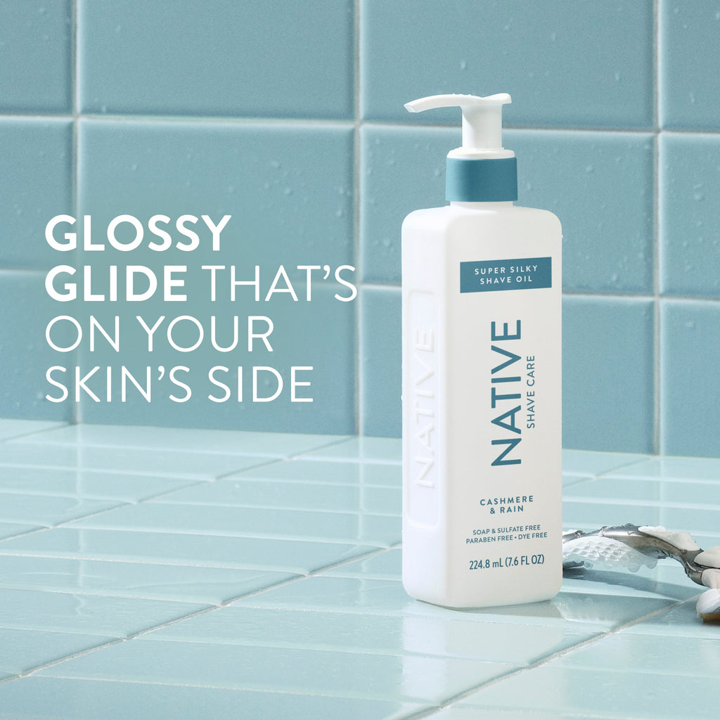 Silky Smooth Shave Oil Cashmere and Rain 7.6oz Classic Everyday Essential