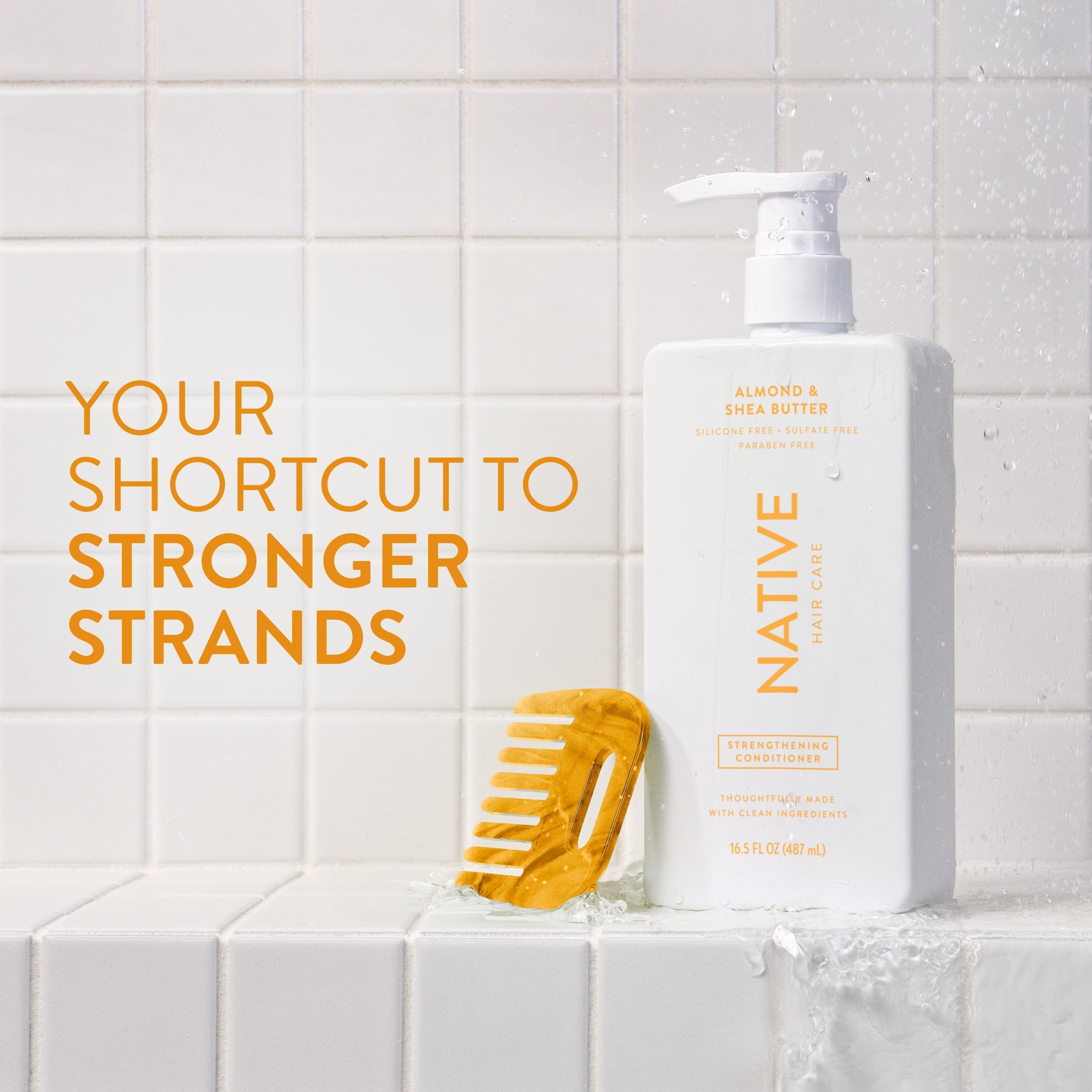 Strengthening Conditioner Almond and Shea Butter 16.5oz Classic Everyday Essential