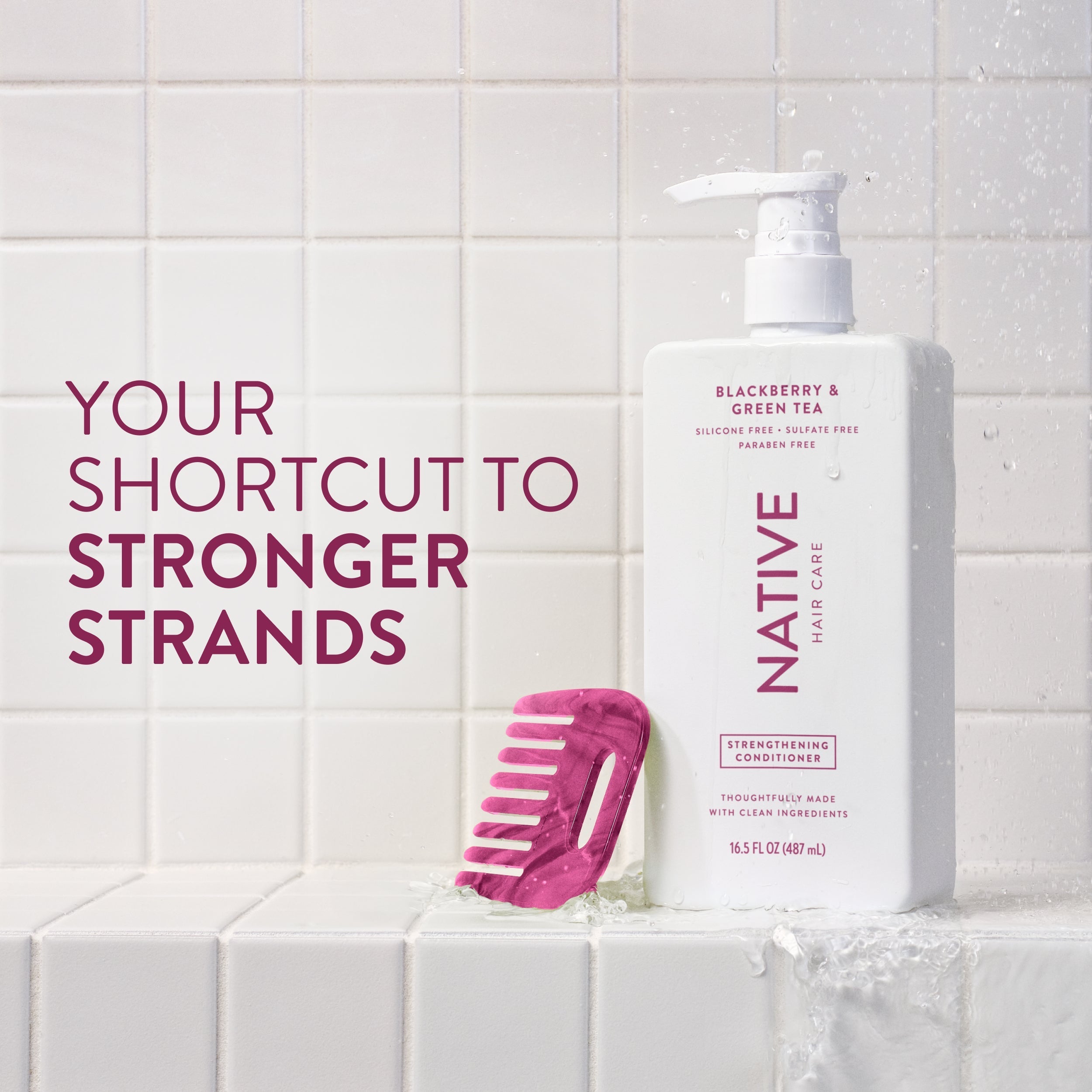 Strengthening Conditioner Blackberry and Green Tea 16.5oz Classic Everyday Essential