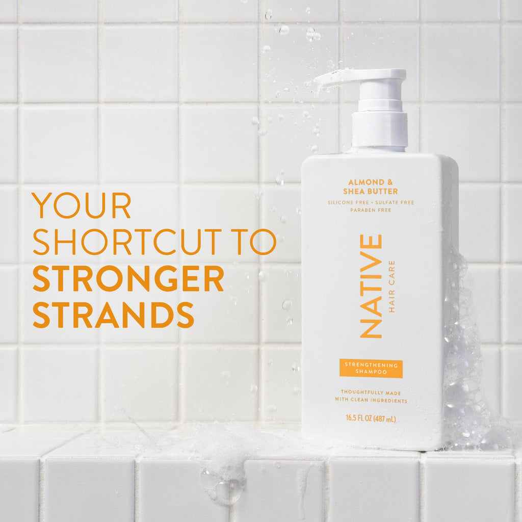 Strengthening Shampoo Almond and Shea Butter 16.5oz Classic Everyday Essential