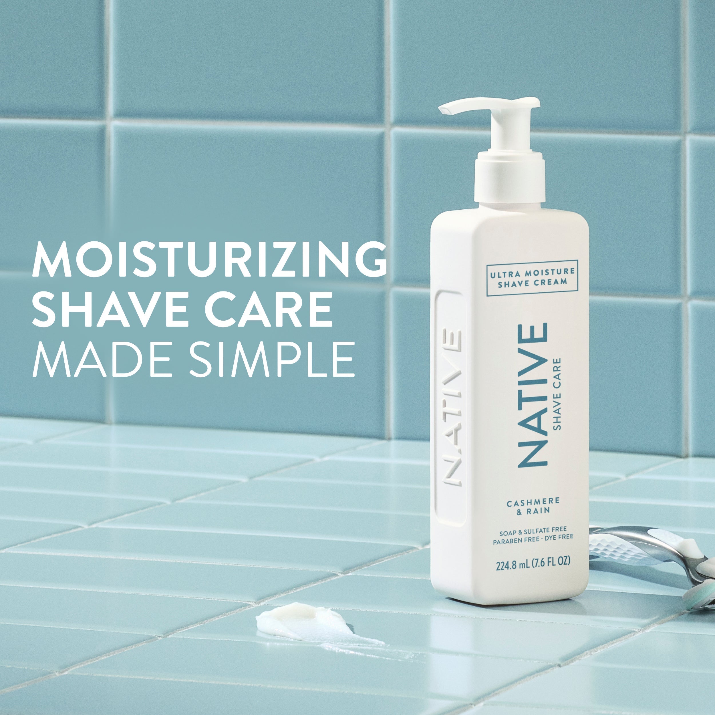 Ultra Moisture Shave Cream Cashmere and Rain 7.6oz Classic Everyday Essential