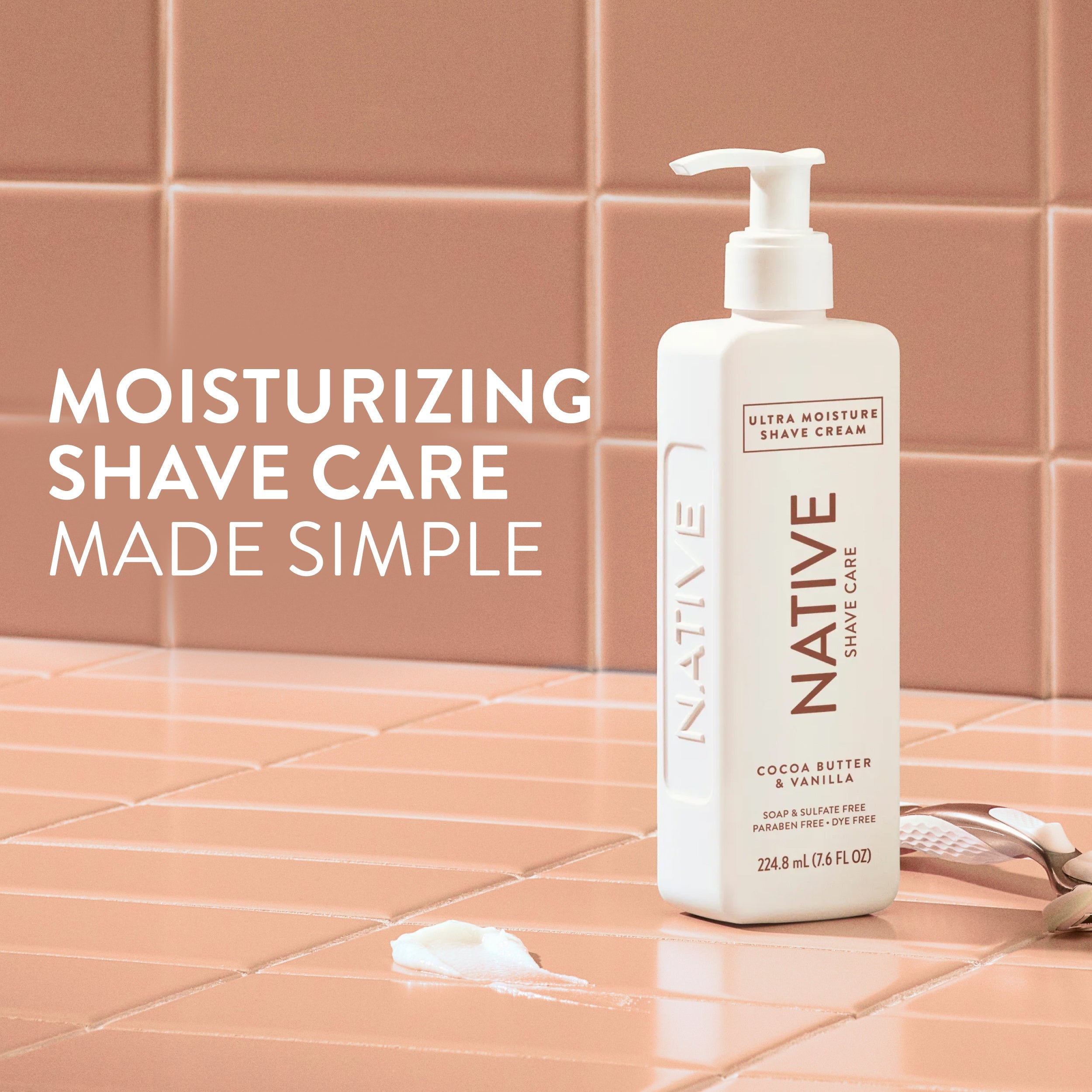Ultra Moisture Shave Cream Cocoa Butter and Vanilla 7.6oz Classic Everyday Essential