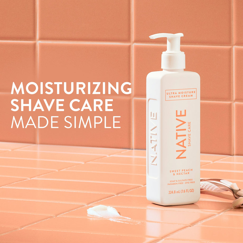 Ultra Moisture Shave Cream Sweet Peach and Nectar 7.6oz Classic Everyday Essential
