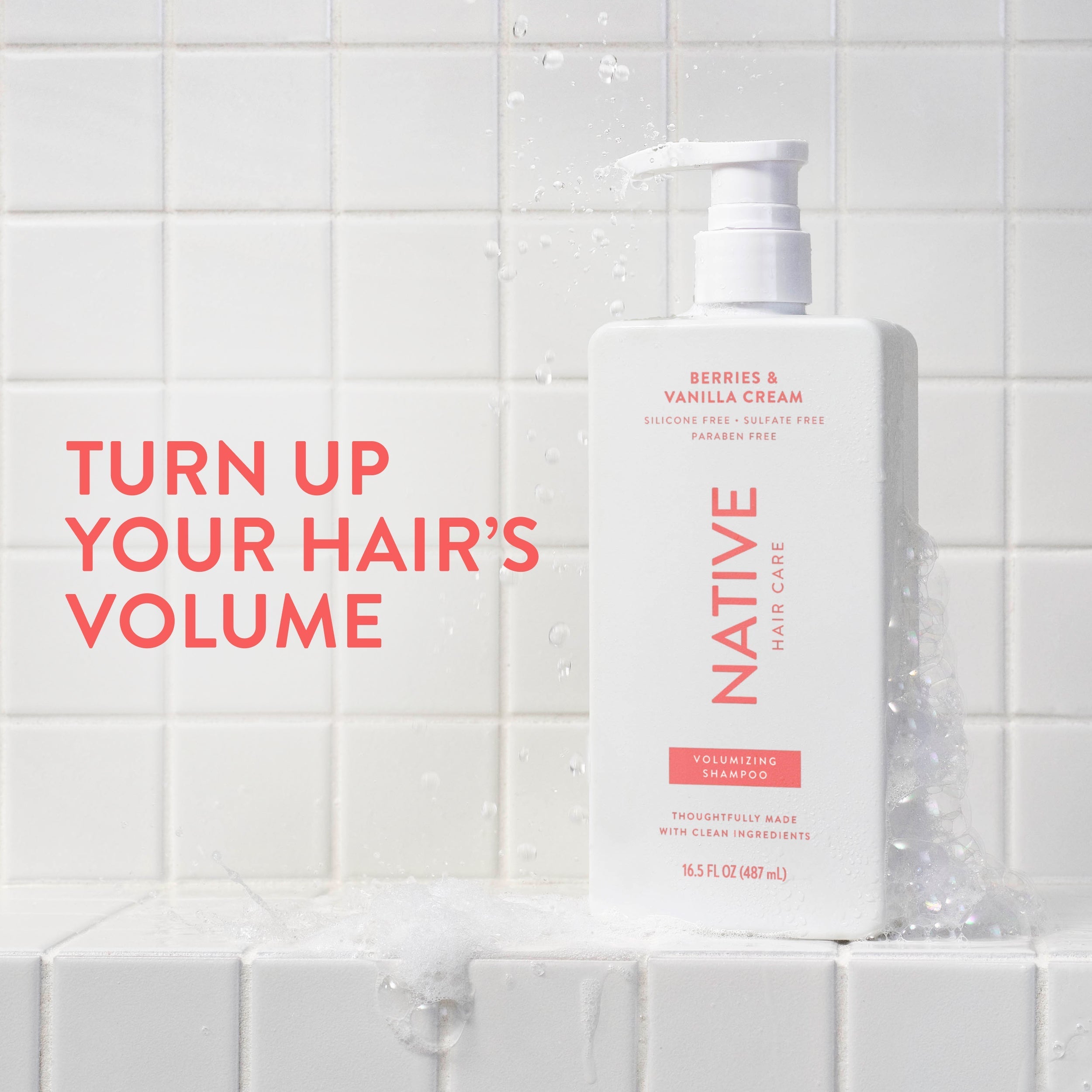 Volumizing Shampoo Berries and Vanilla Cream 16.5oz Classic Everyday Essential