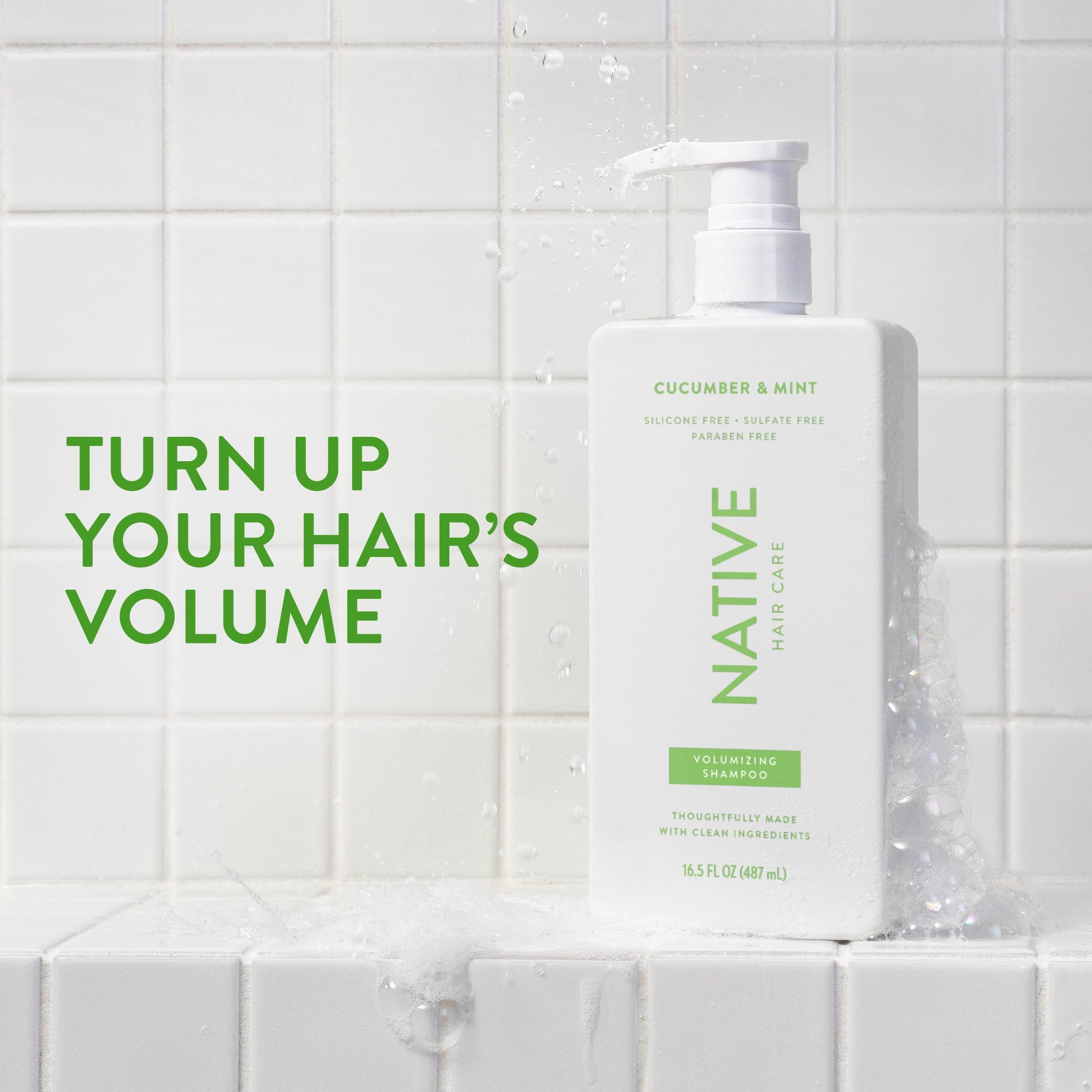 Volumizing Shampoo Cucumber and Mint 16.5oz Classic Everyday Essential