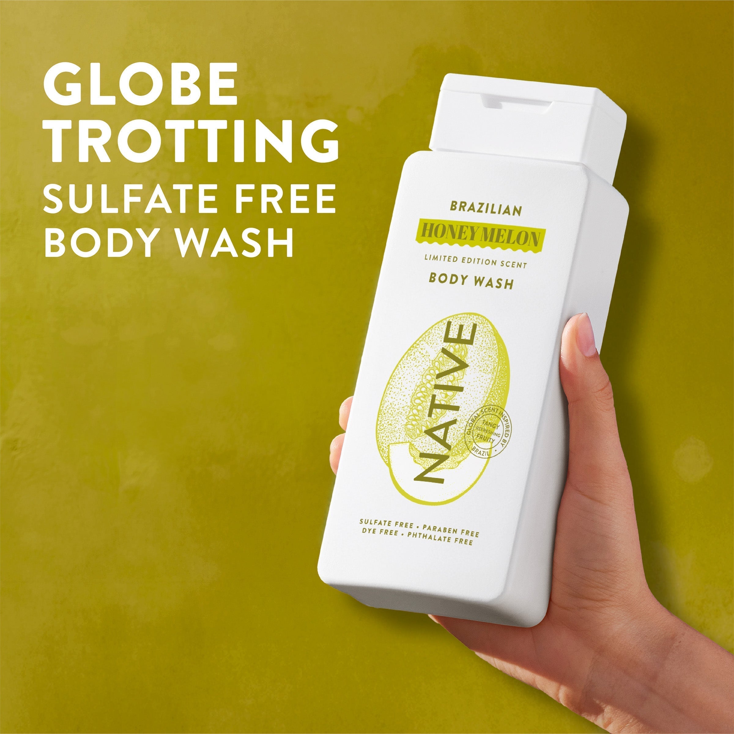 Body Wash Brazilian Honey Melon 18oz Limited Edition Everyday Essential