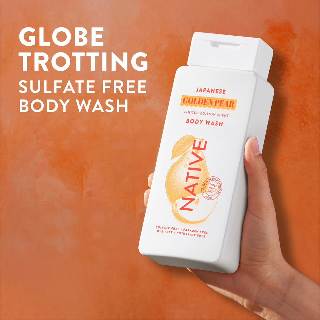 Body Wash Japanese Golden Pear 18oz Limited Edition Everyday Essential
