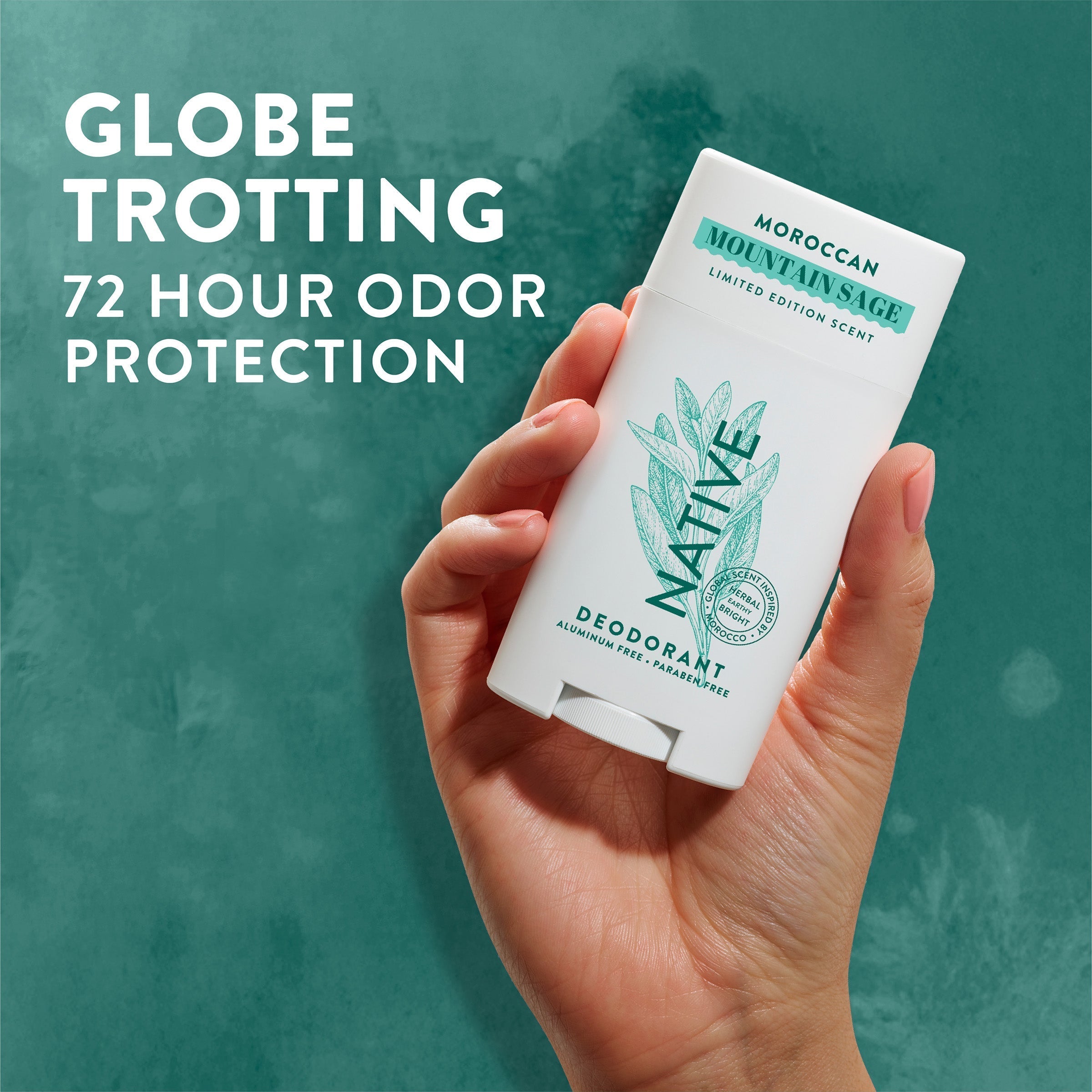 Deodorant Stick Moroccan Mountain Sage 2.65oz Limited Edition Everyday Essential