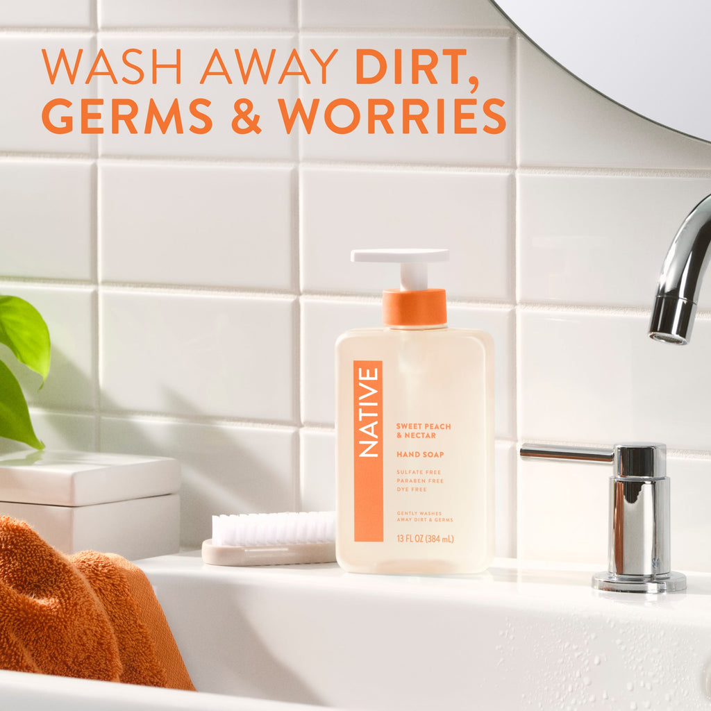 Hand Soap Sweet Peach and Nectar 13oz Classic Everyday Essential