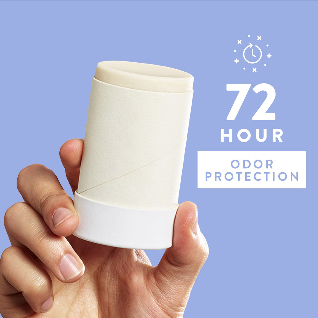 Plastic Free Sensitive Deodorant Stick Cotton and Lily 2.65oz Classic Everyday Essential