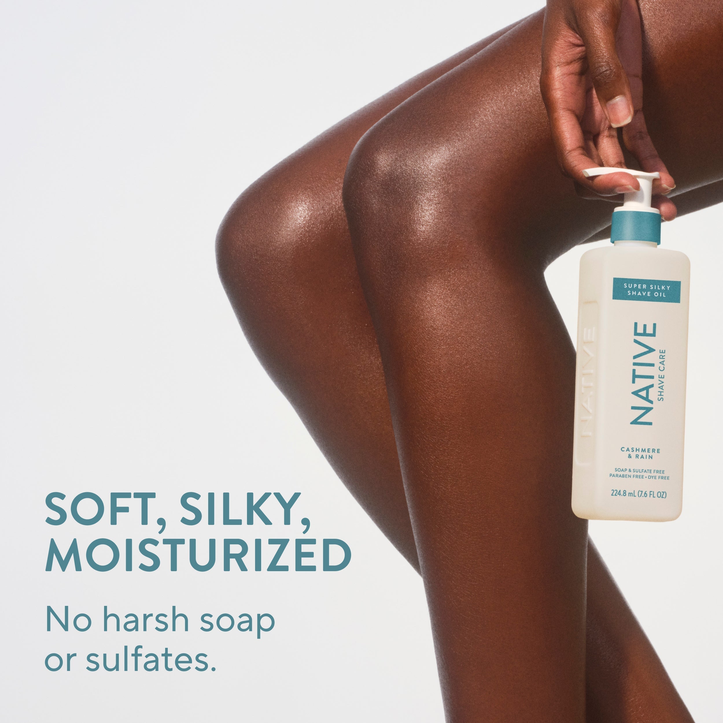 Silky Smooth Shave Oil Cashmere and Rain 7.6oz Classic Everyday Essential