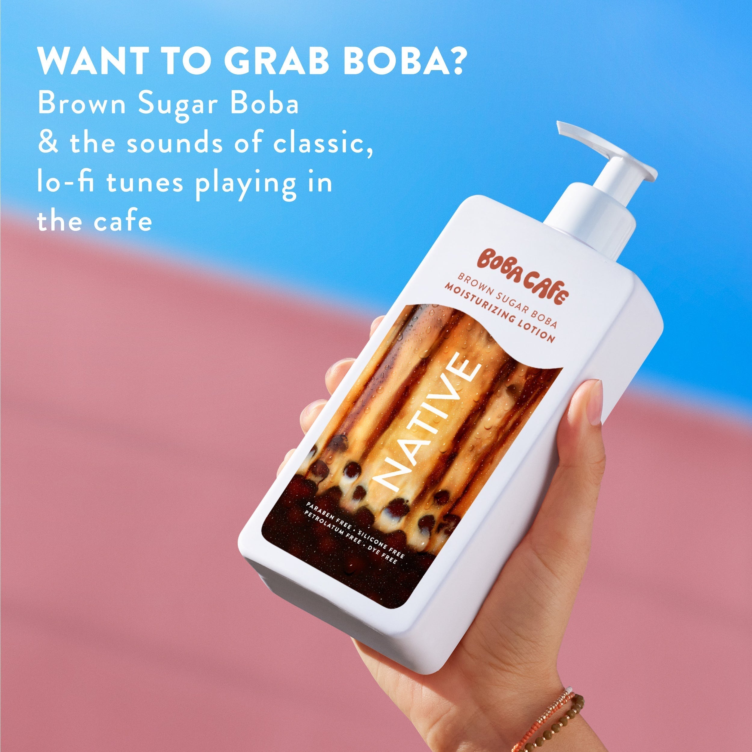 Body Lotion Brown Sugar Boba 16.5oz Limited Edition Everyday Essential