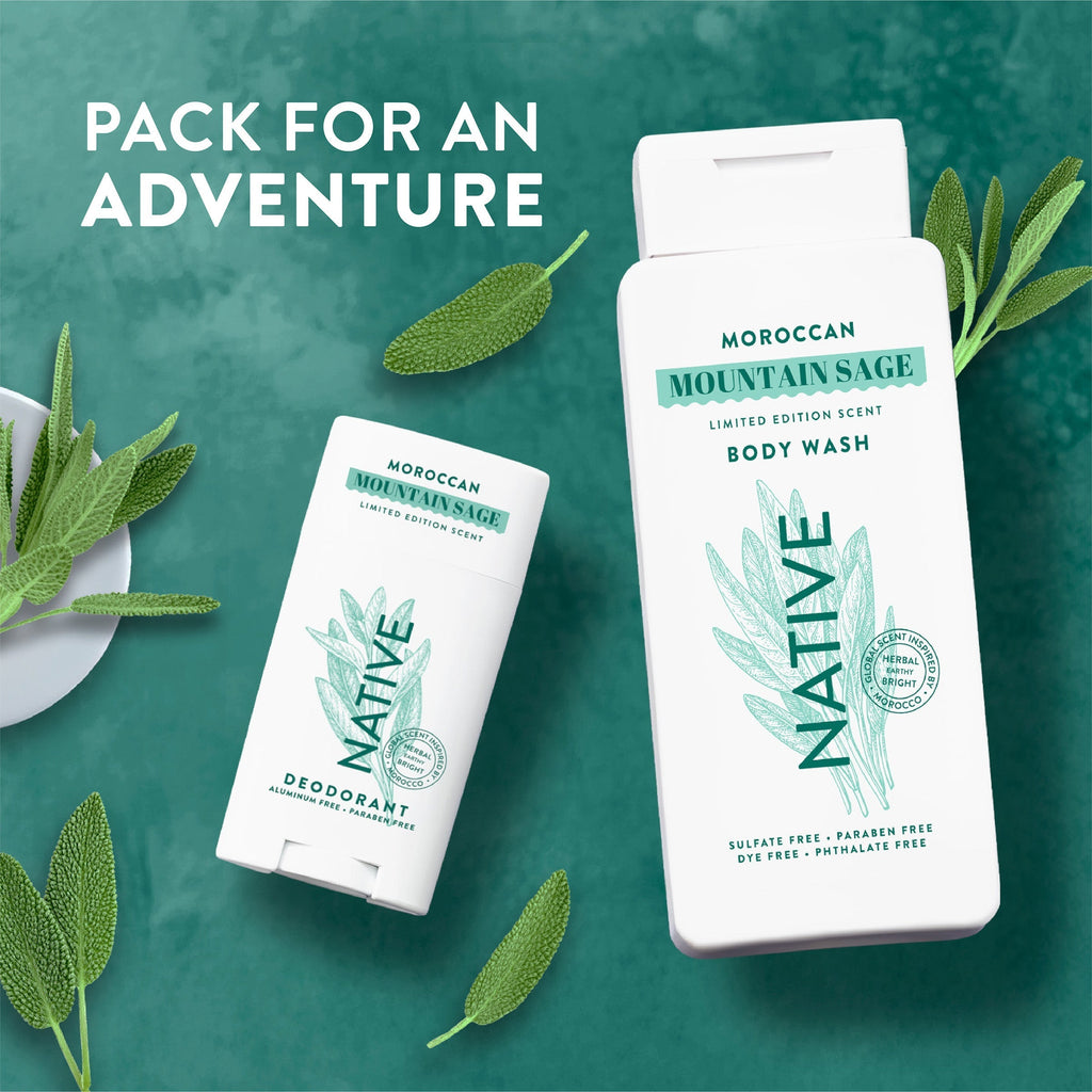 Deodorant Stick Moroccan Mountain Sage 2.65oz Limited Edition Everyday Essential