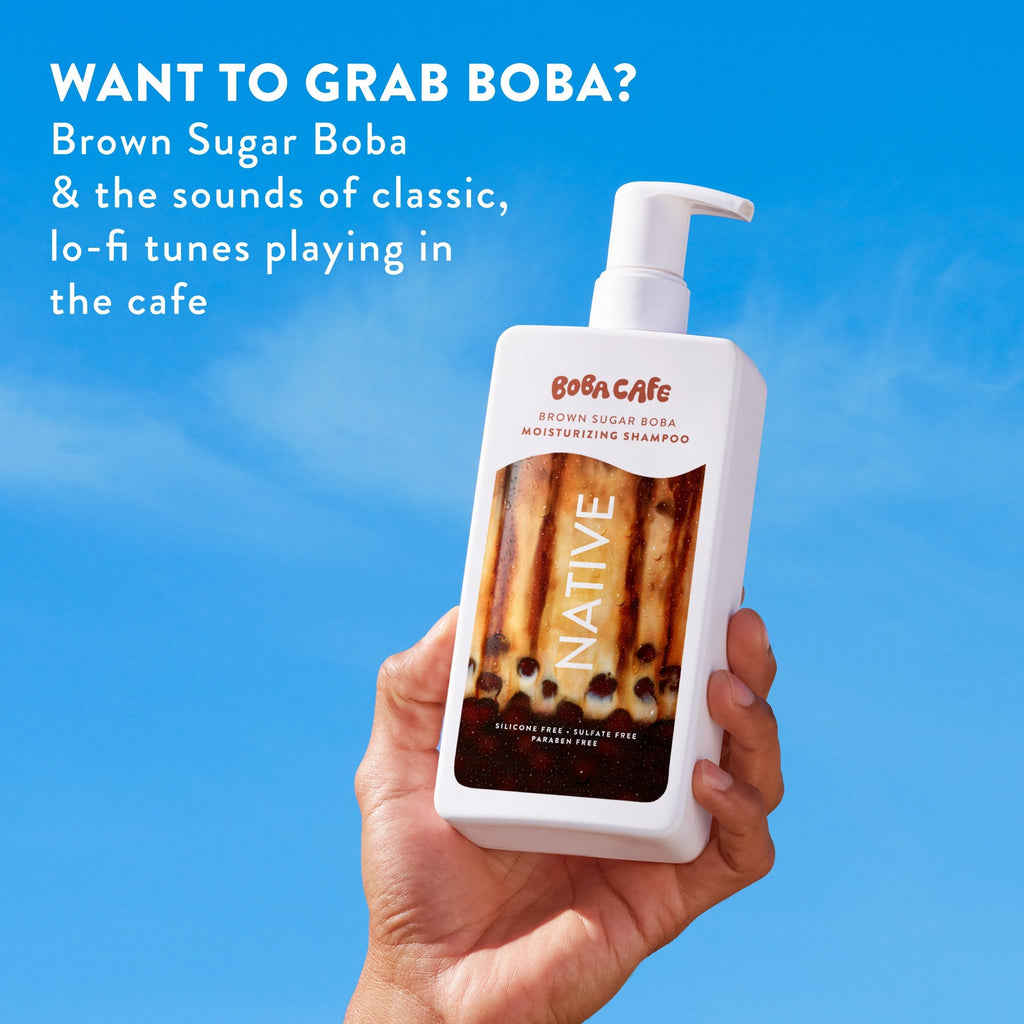 Moisturizing Shampoo Brown Sugar Boba 16.5oz Limited Edition Everyday Essential