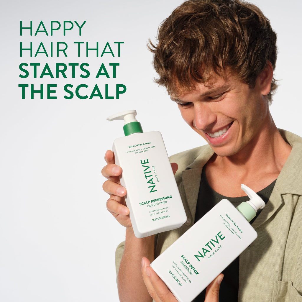 Scalp Clarifying Shampoo Eucalyptus and Mint 16.5oz Classic Everyday Essential