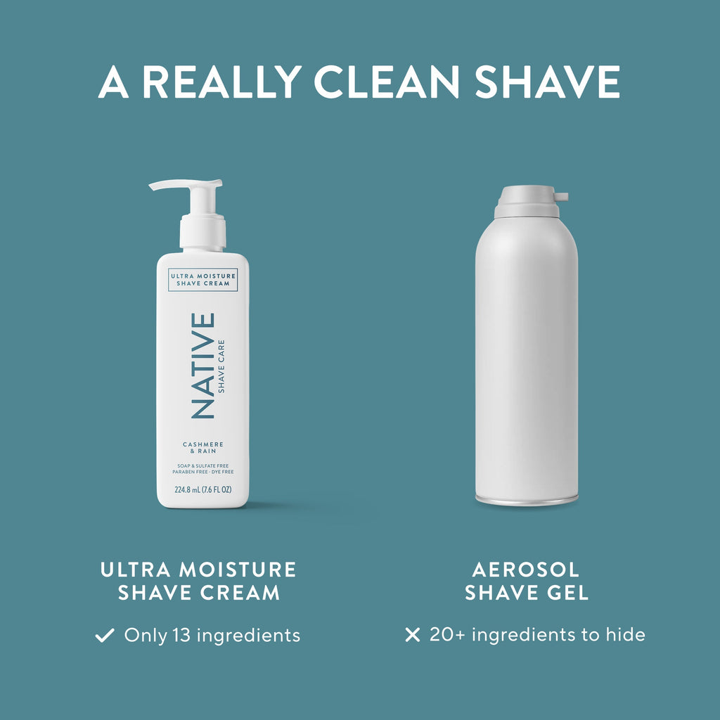 Ultra Moisture Shave Cream Cashmere and Rain 7.6oz Classic Everyday Essential