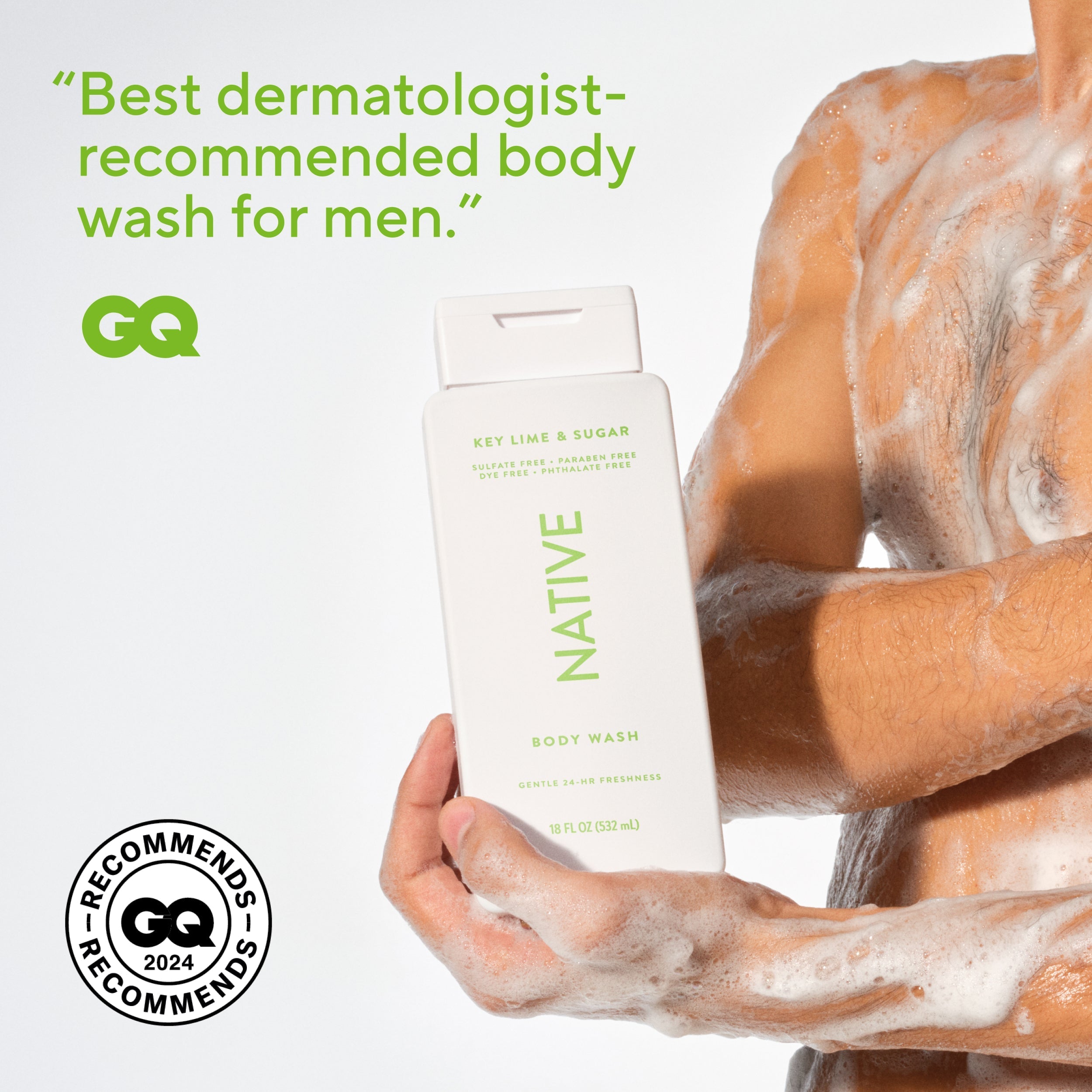 Body Wash Key Lime and Sugar 18oz Classic Everyday Essential