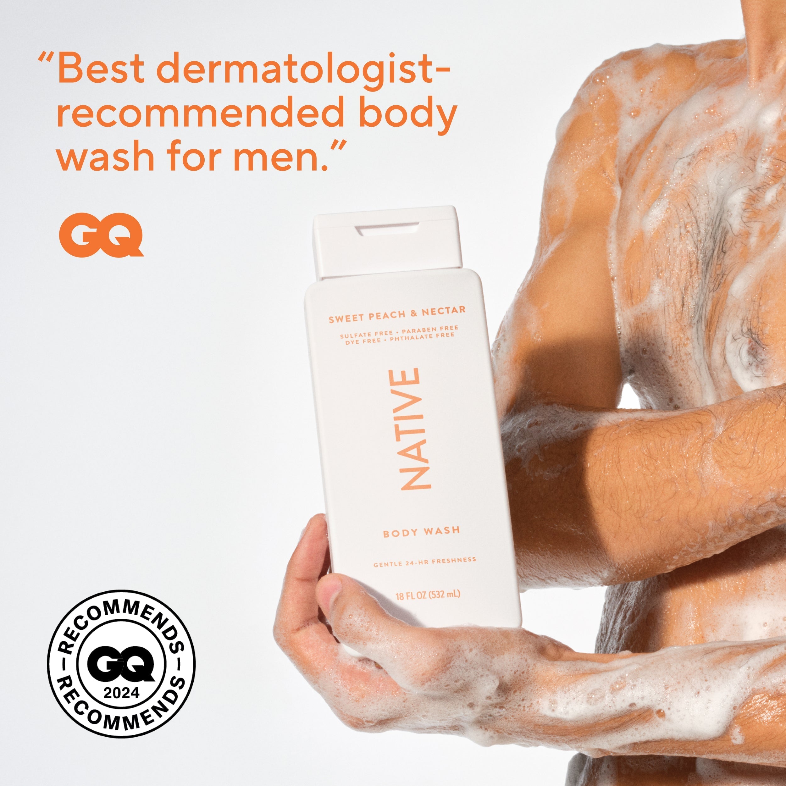 Body Wash Sweet Peach and Nectar 18oz Classic Everyday Essential