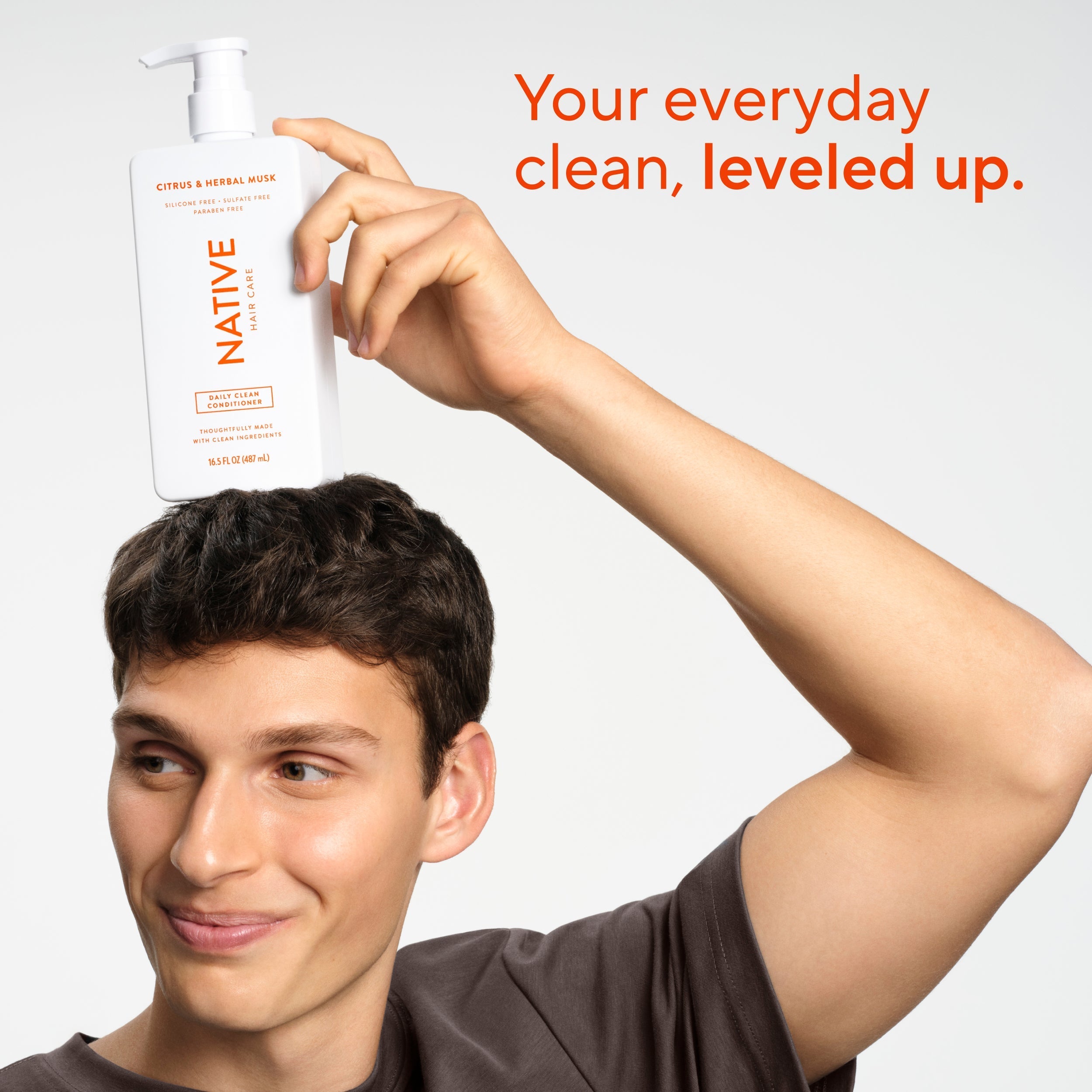 Daily Clean Conditioner Citrus and Herbal Musk 16.5oz Classic Everyday Essential