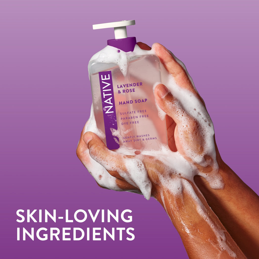 Hand Soap Lavender and Rose 13oz Classic Everyday Essential