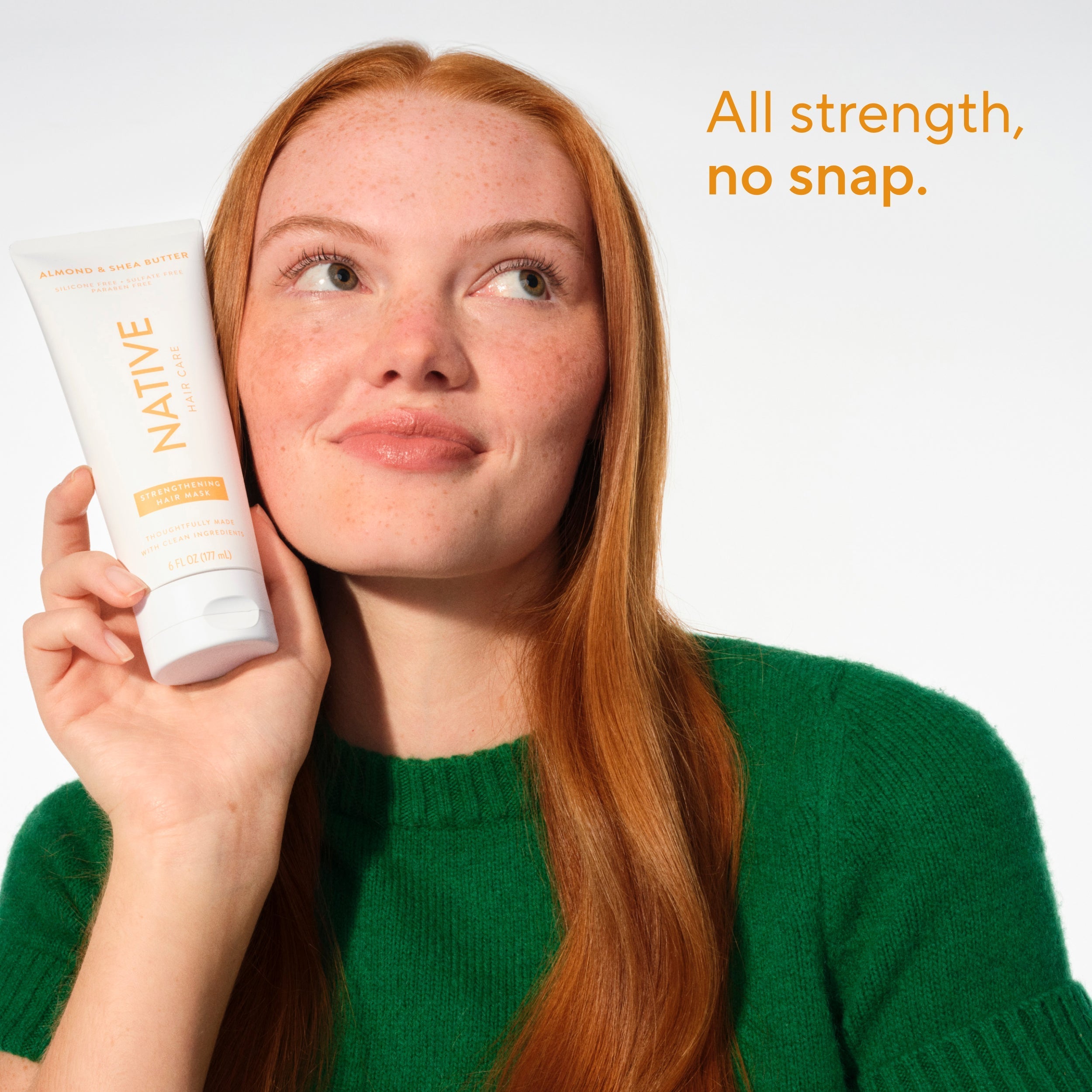 Strengthening Hair Mask Almond and Shea Butter 6oz Classic Everyday Essential