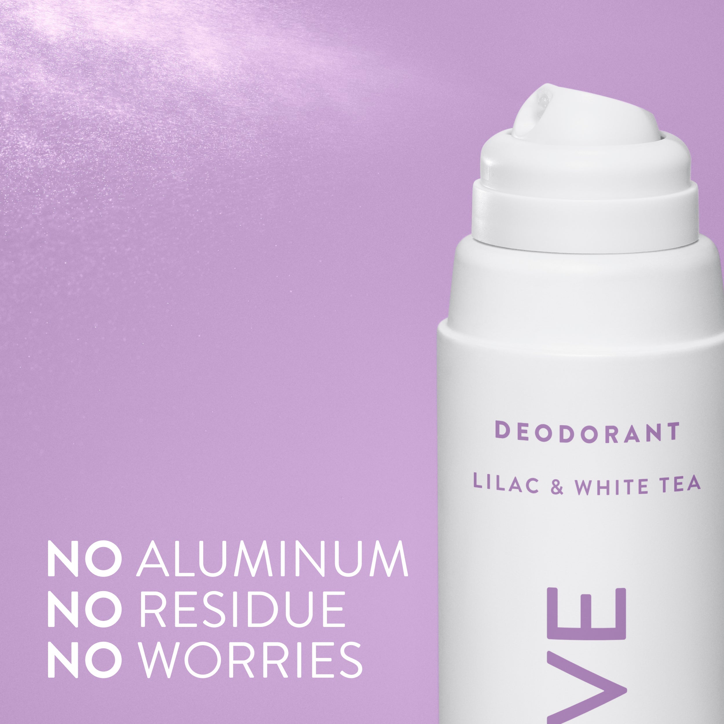 Deodorant Spray Lilac and White Tea 3.5oz Classic Everyday Essential