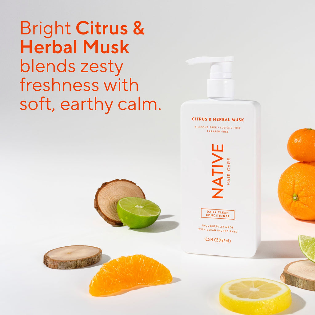 Daily Clean Conditioner Citrus and Herbal Musk 16.5oz Classic Everyday Essential