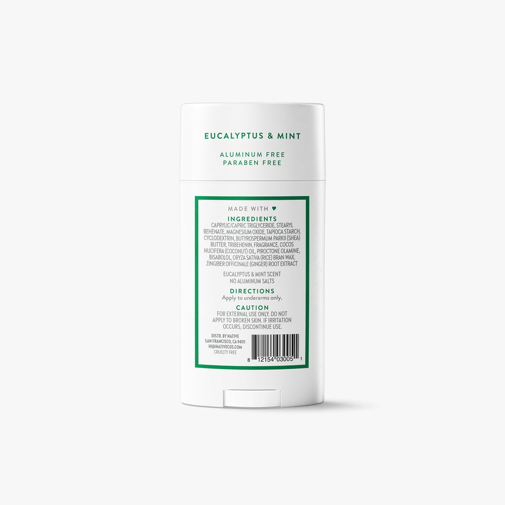 Deodorant Stick Eucalyptus and Mint 2.65oz Classic Everyday Essential