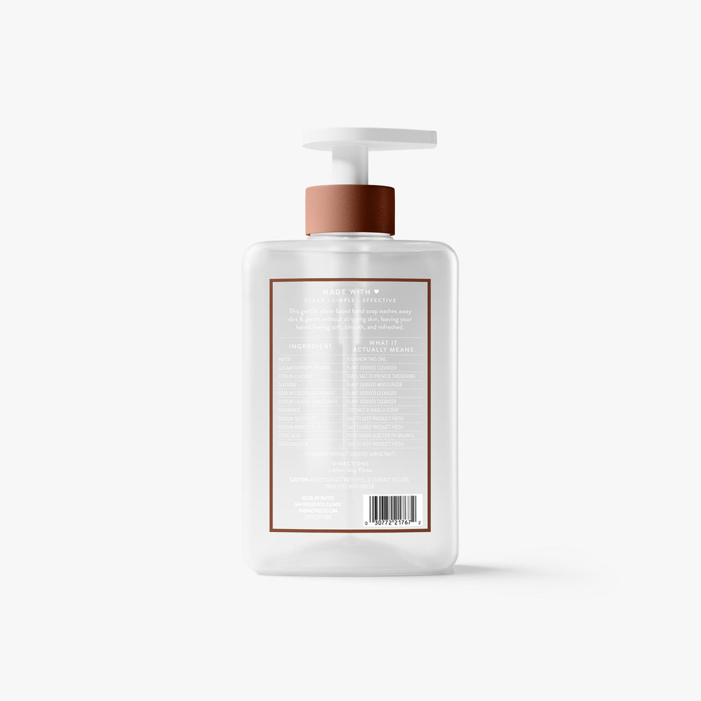 Hand Soap Coconut and Vanilla 13oz Classic Everyday Essential