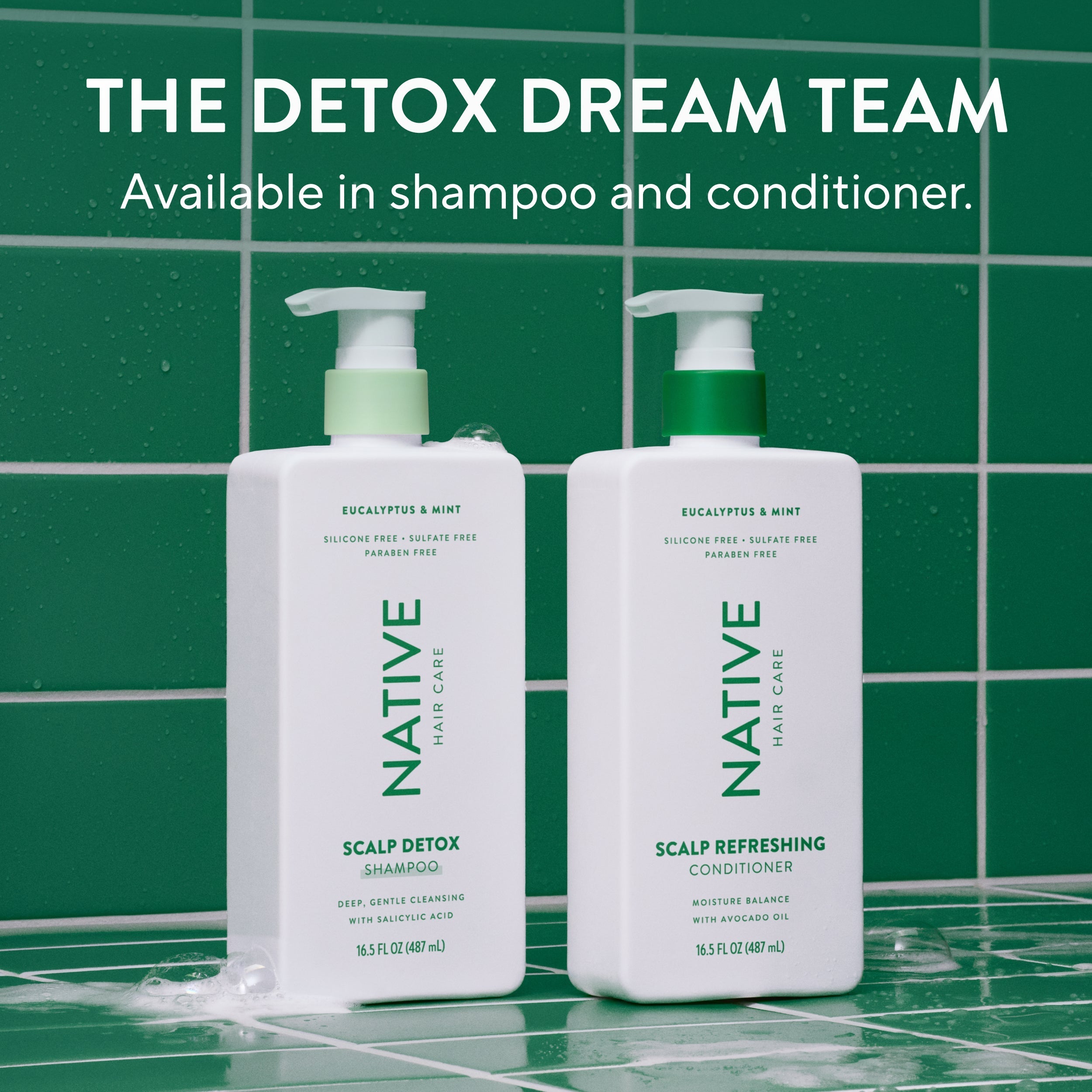 Scalp Clarifying Shampoo Eucalyptus and Mint 16.5oz Classic Everyday Essential