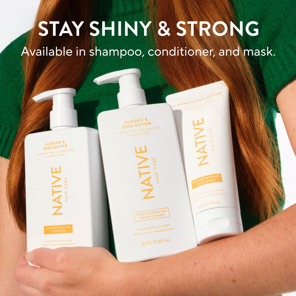 Strengthening Hair Mask Almond and Shea Butter 6oz Classic Everyday Essential