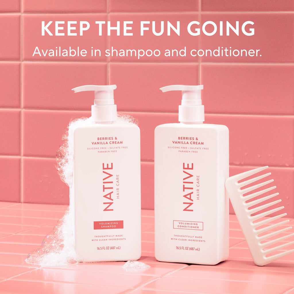 Volumizing Shampoo Berries and Vanilla Cream 16.5oz Classic Everyday Essential