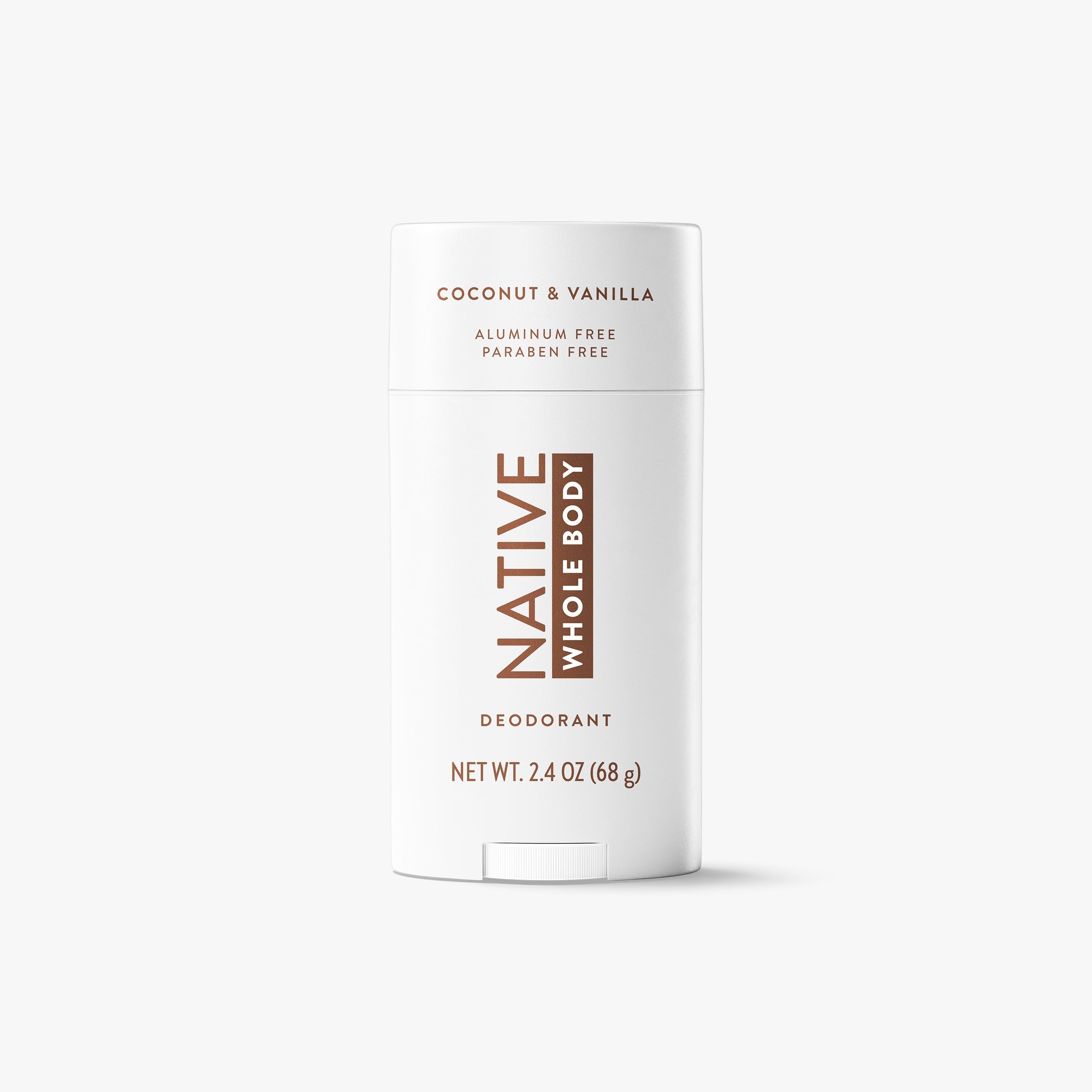 Whole Body Deodorant Stick Coconut and Vanilla 2.4oz Classic Everyday Essential