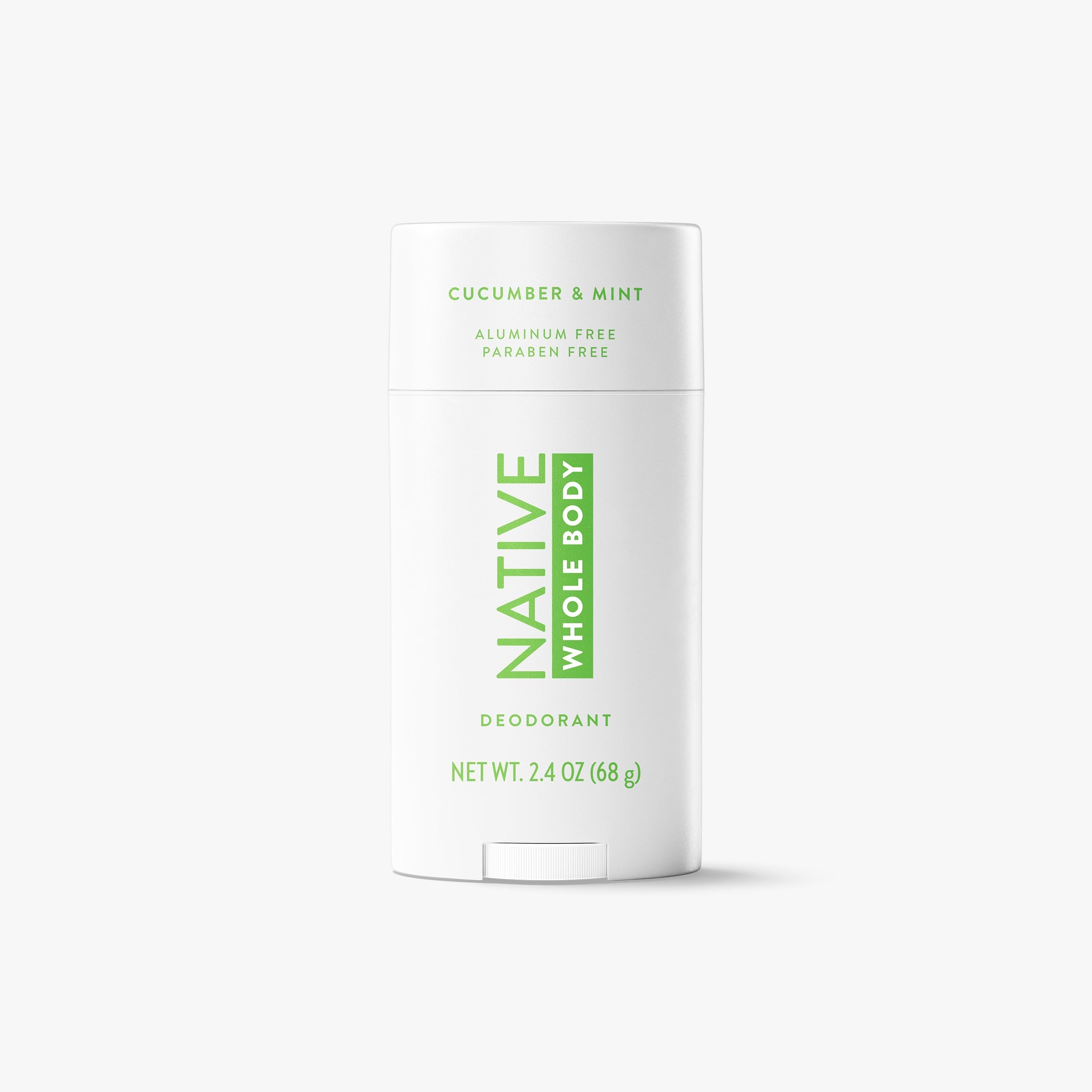 Whole Body Deodorant Stick Cucumber and Mint 2.4oz Classic Everyday Essential
