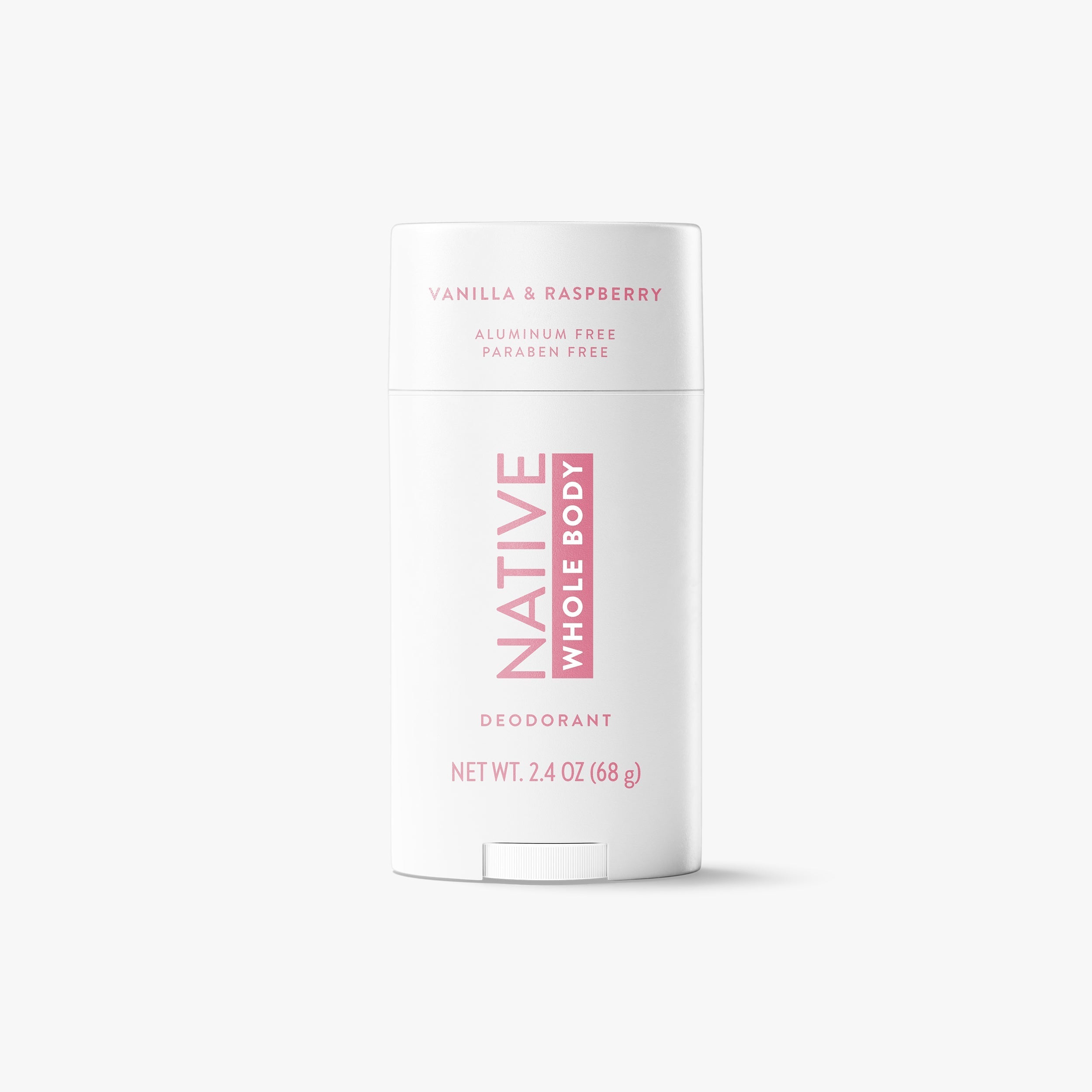 Whole Body Deodorant Stick Vanilla and Raspberry 2.4oz Classic Everyday Essential