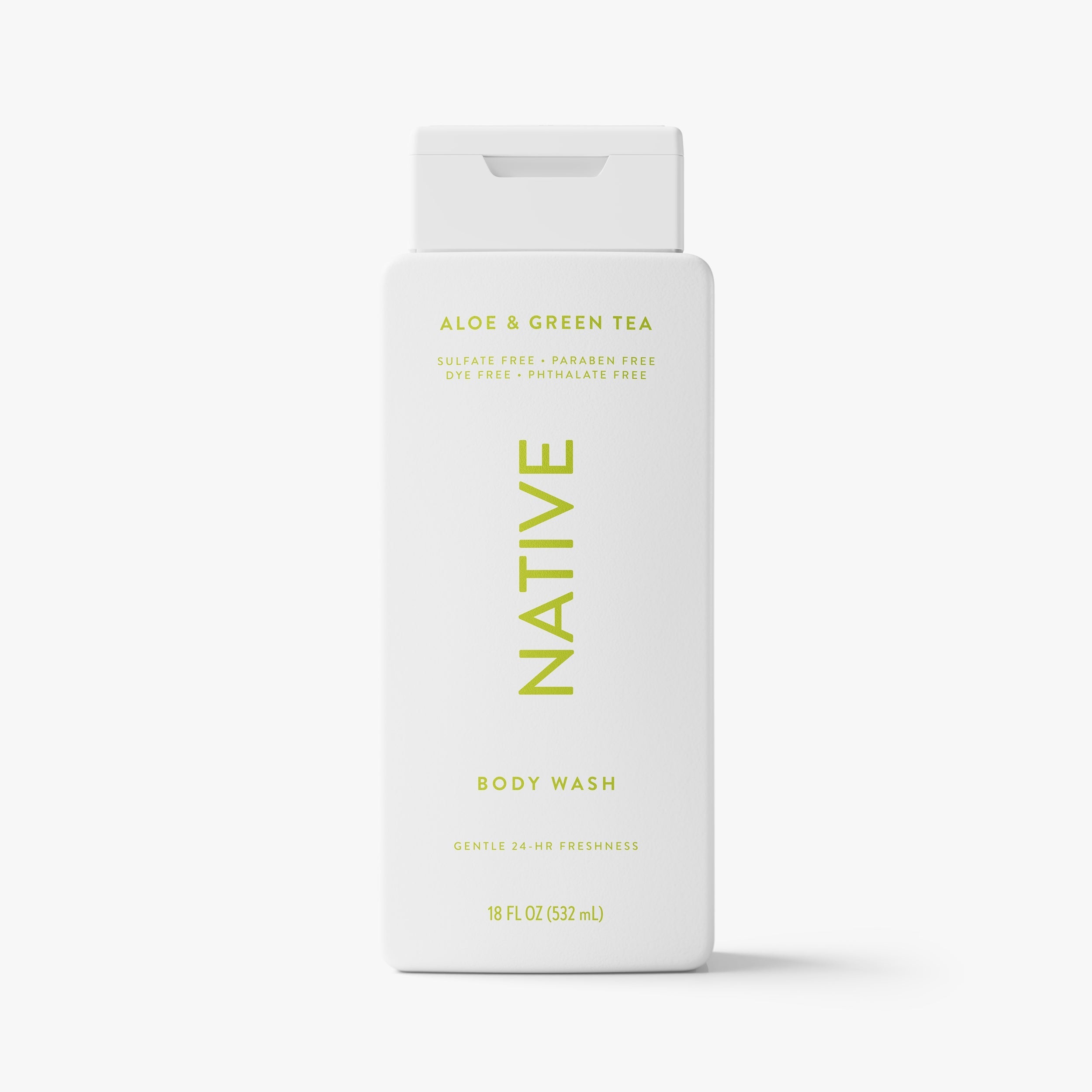 Body Wash Aloe and Green Tea 18oz Classic Everyday Essential