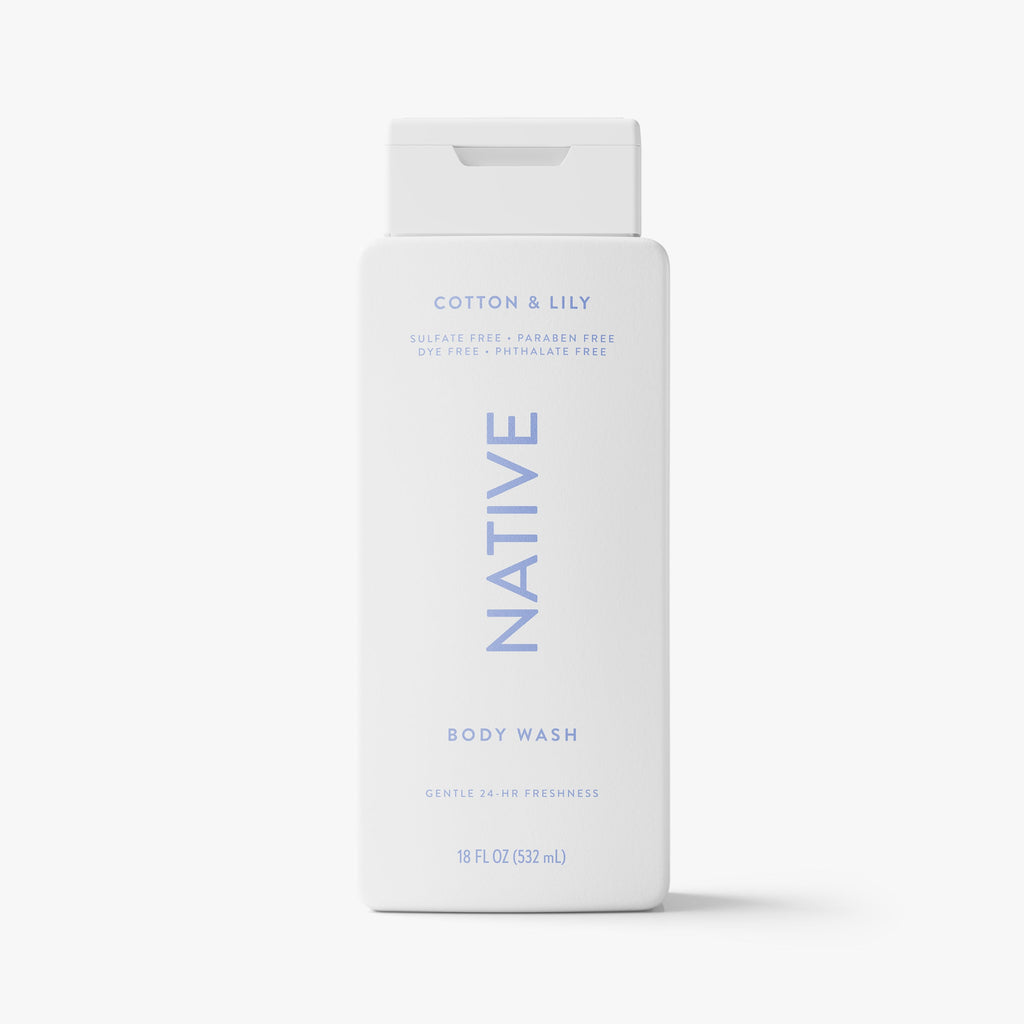 Body Wash Cotton and Lily 18oz Classic Everyday Essential
