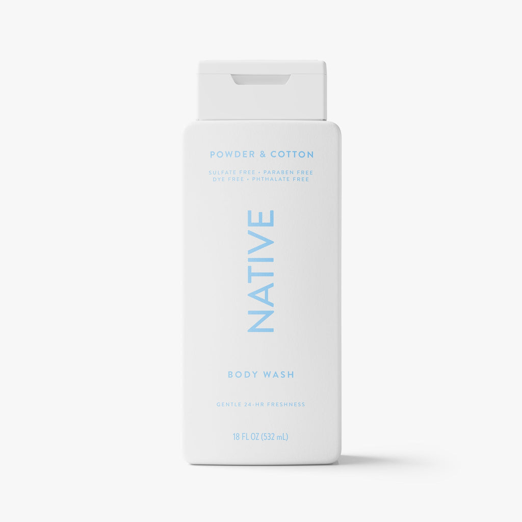 Body Wash Powder and Cotton 18oz Classic Everyday Essential
