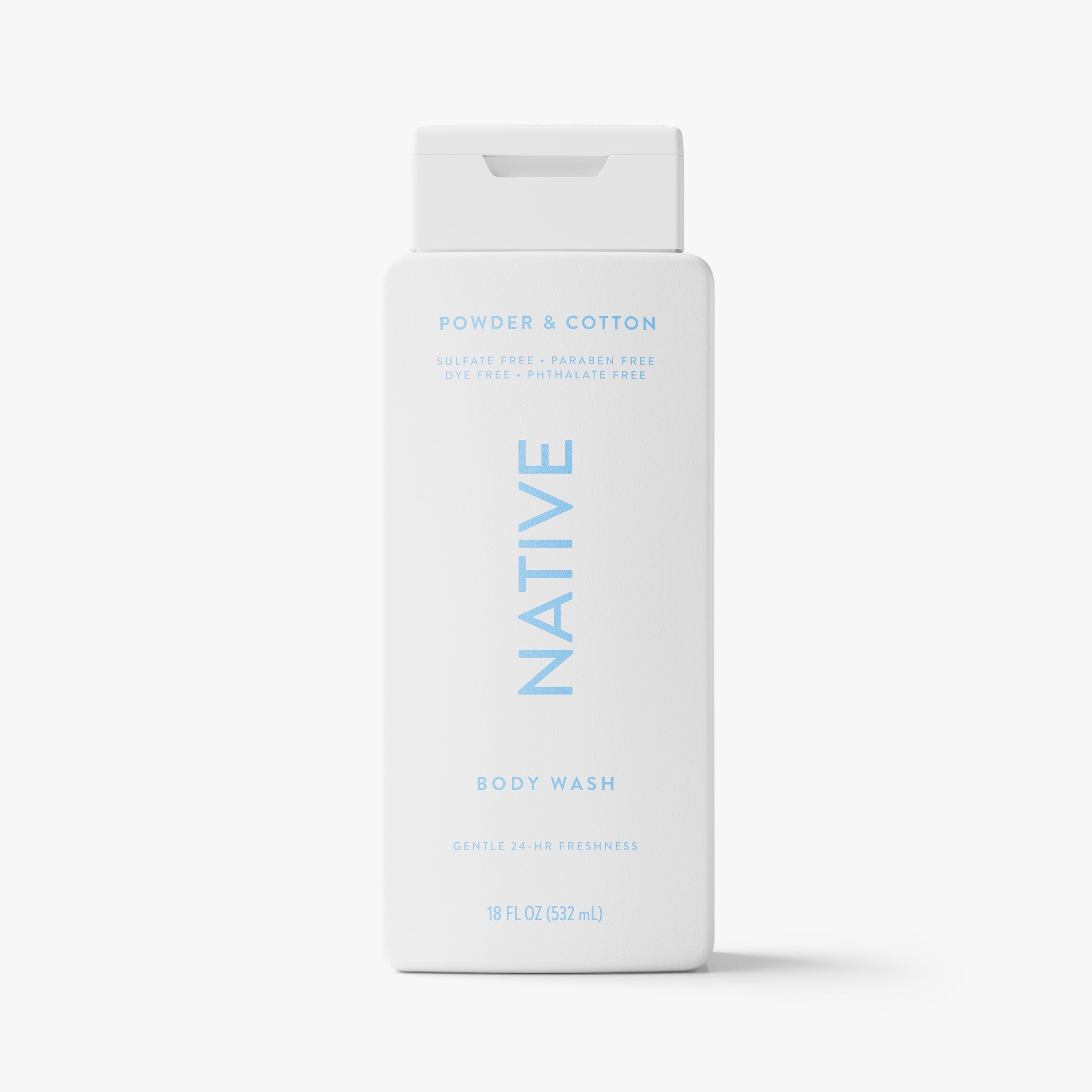 Body Wash Powder and Cotton 18oz Classic Everyday Essential